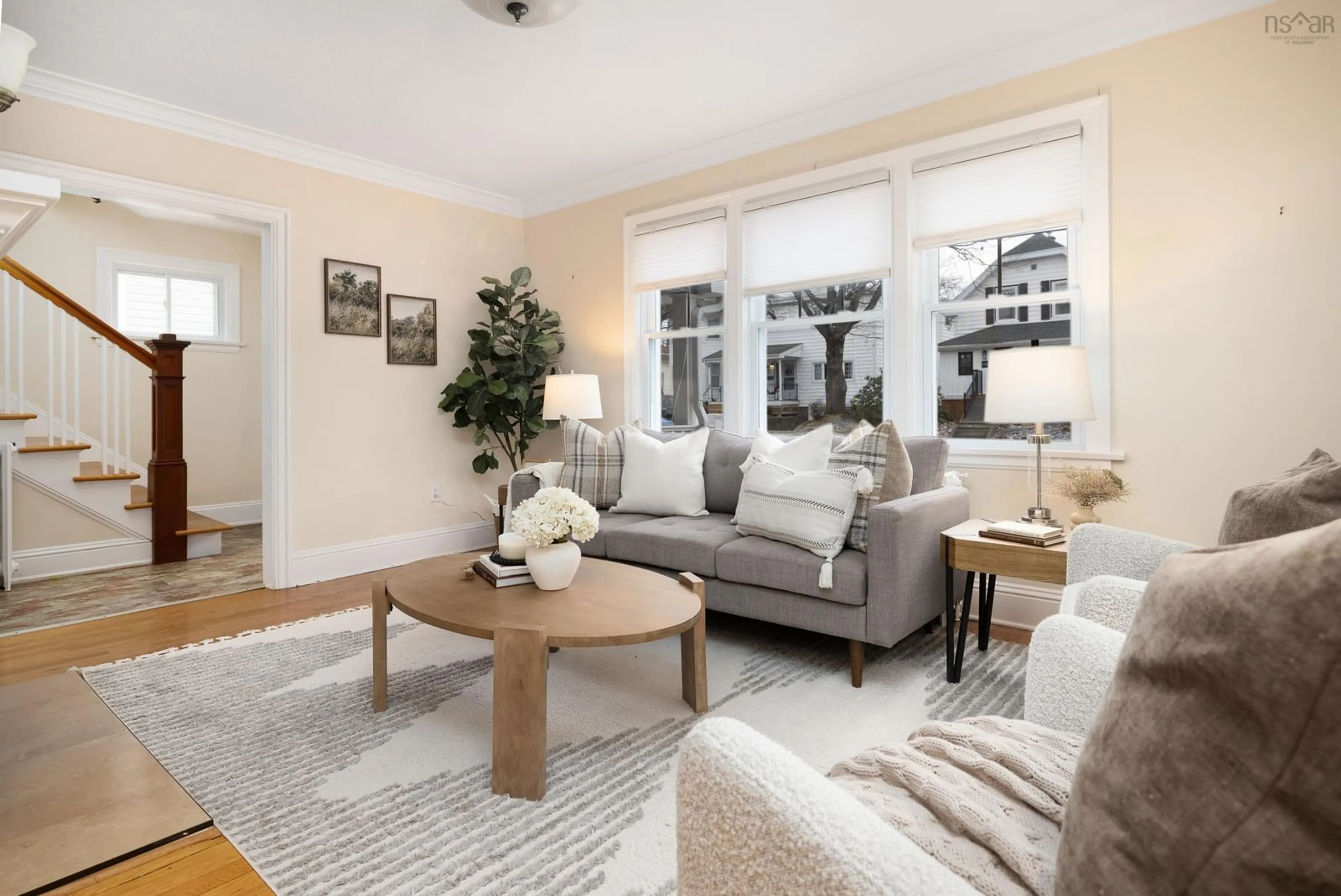 Living room with furniture, unknown for 2420 Westmount St, Halifax Nova Scotia B3L 3G6