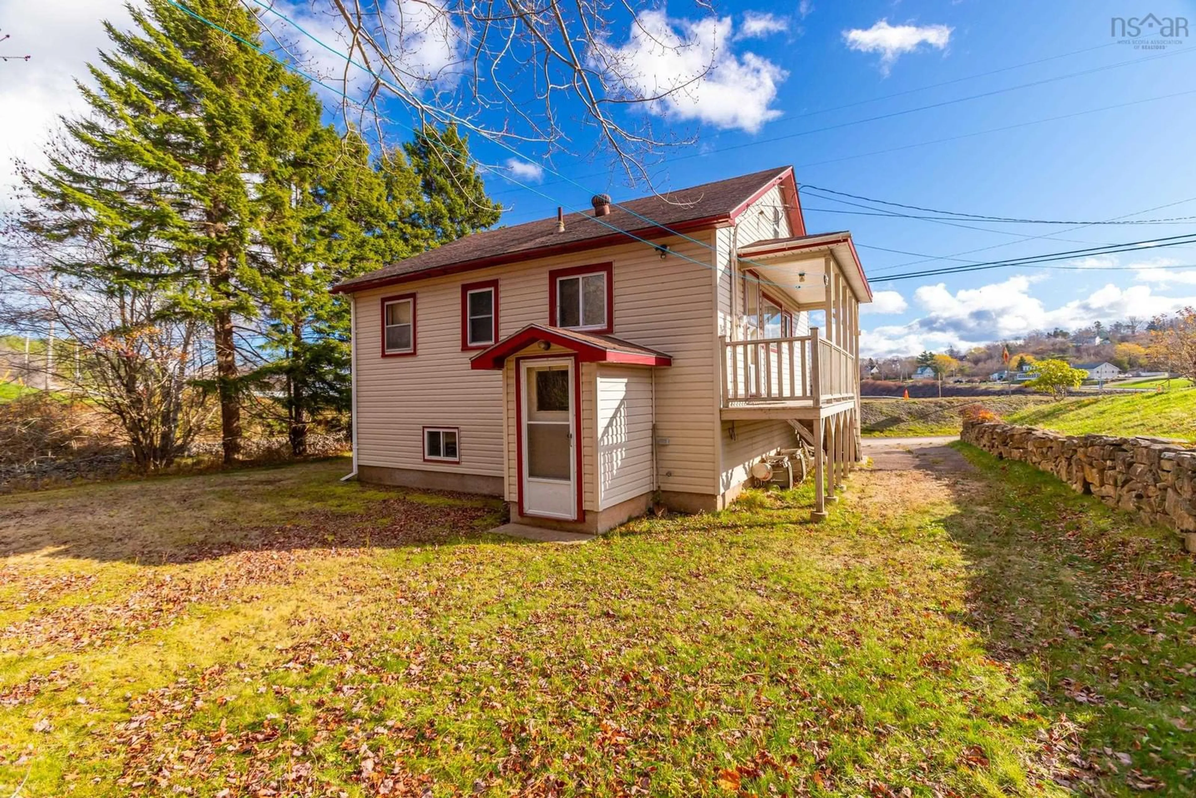 A pic from outside/outdoor area/front of a property/back of a property/a pic from drone, unknown for 15 Shore Rd, Digby Nova Scotia B0V 1A0