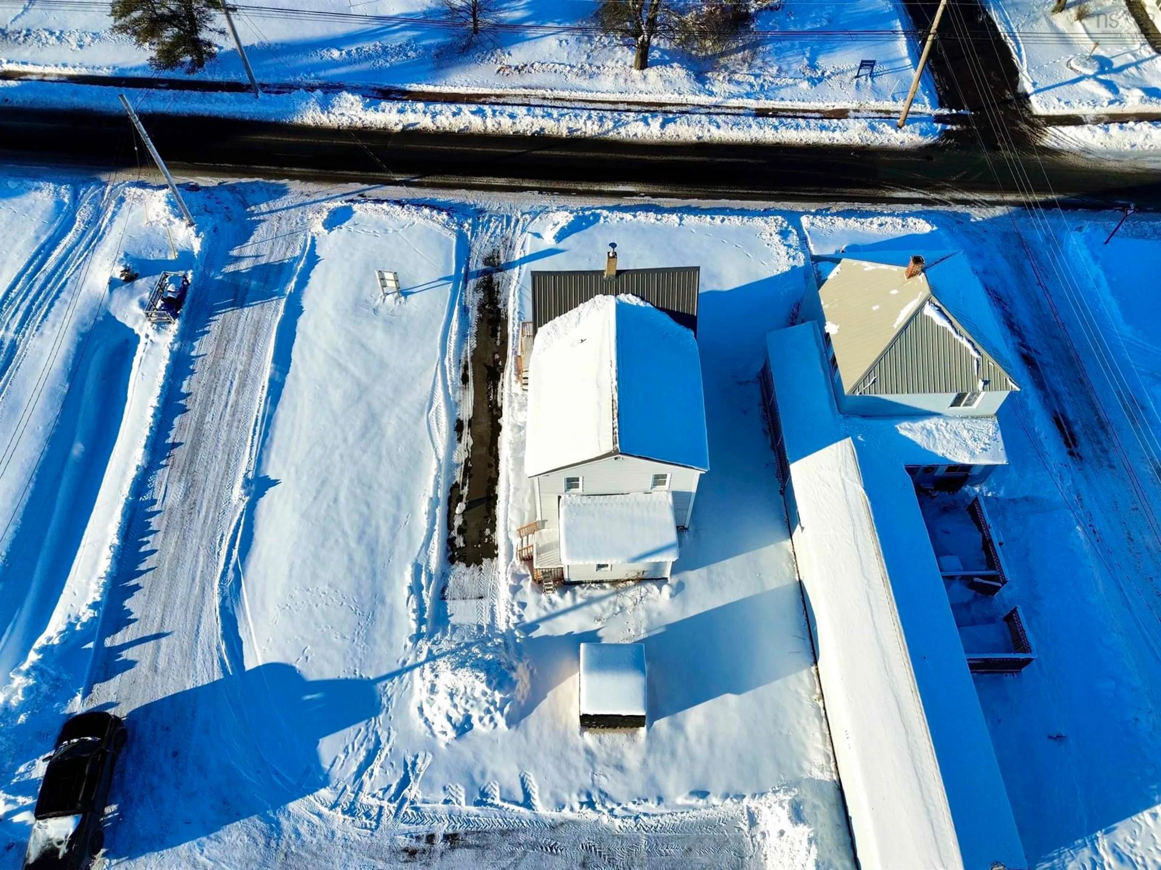 A pic from outside/outdoor area/front of a property/back of a property/a pic from drone, street for 149 East Pleasant St, Amherst Nova Scotia B4H 1N4