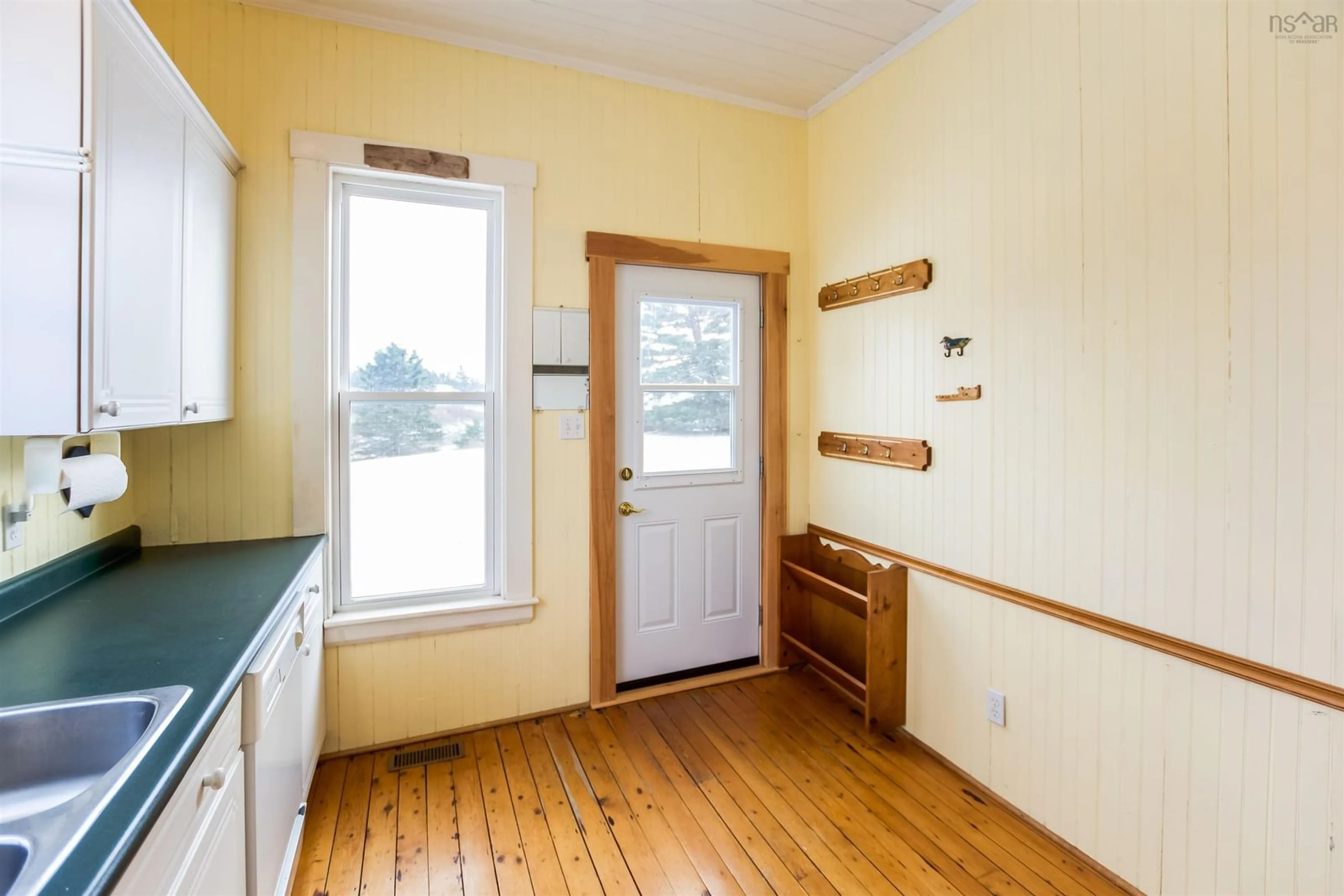 Standard kitchen, wood/laminate floor for 3761 Highway 3, Lower Argyle Nova Scotia B0W 1W0