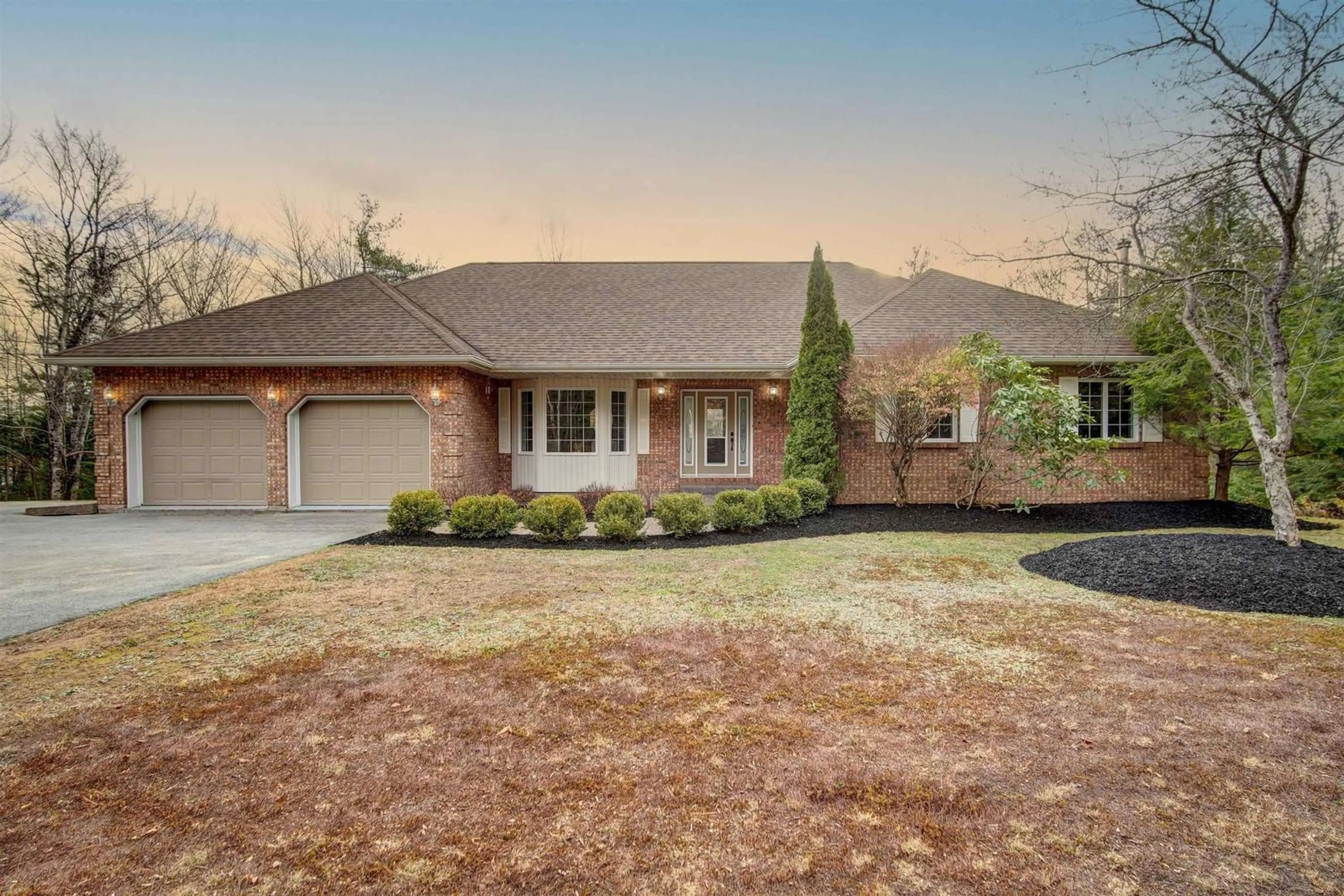 Home with brick exterior material, street for 27 Monarch Dr, Beaver Bank Nova Scotia B4E 3G7