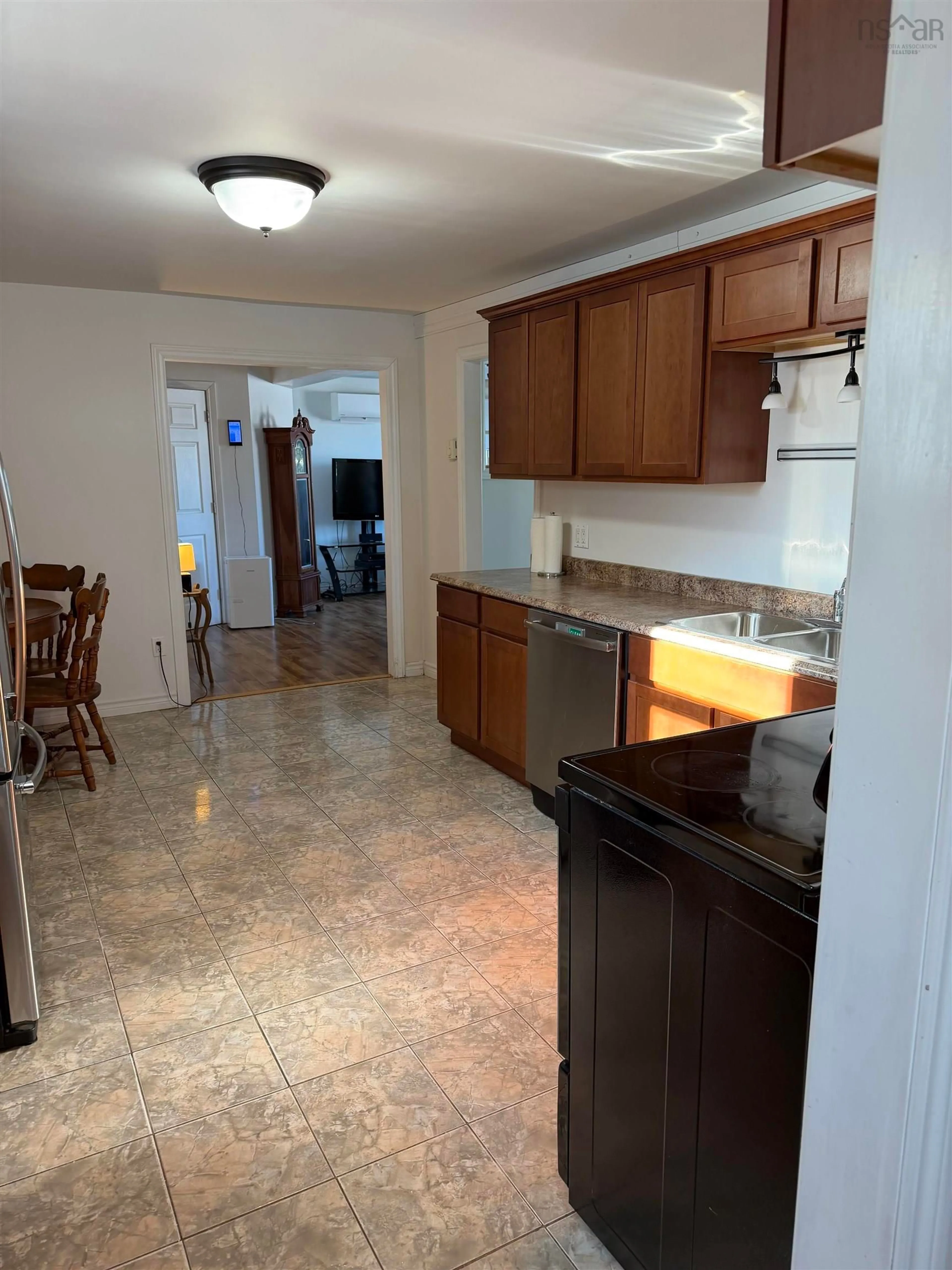 Standard kitchen, ceramic/tile floor for 223 Durham Rd, Durham Nova Scotia B0K 2A0