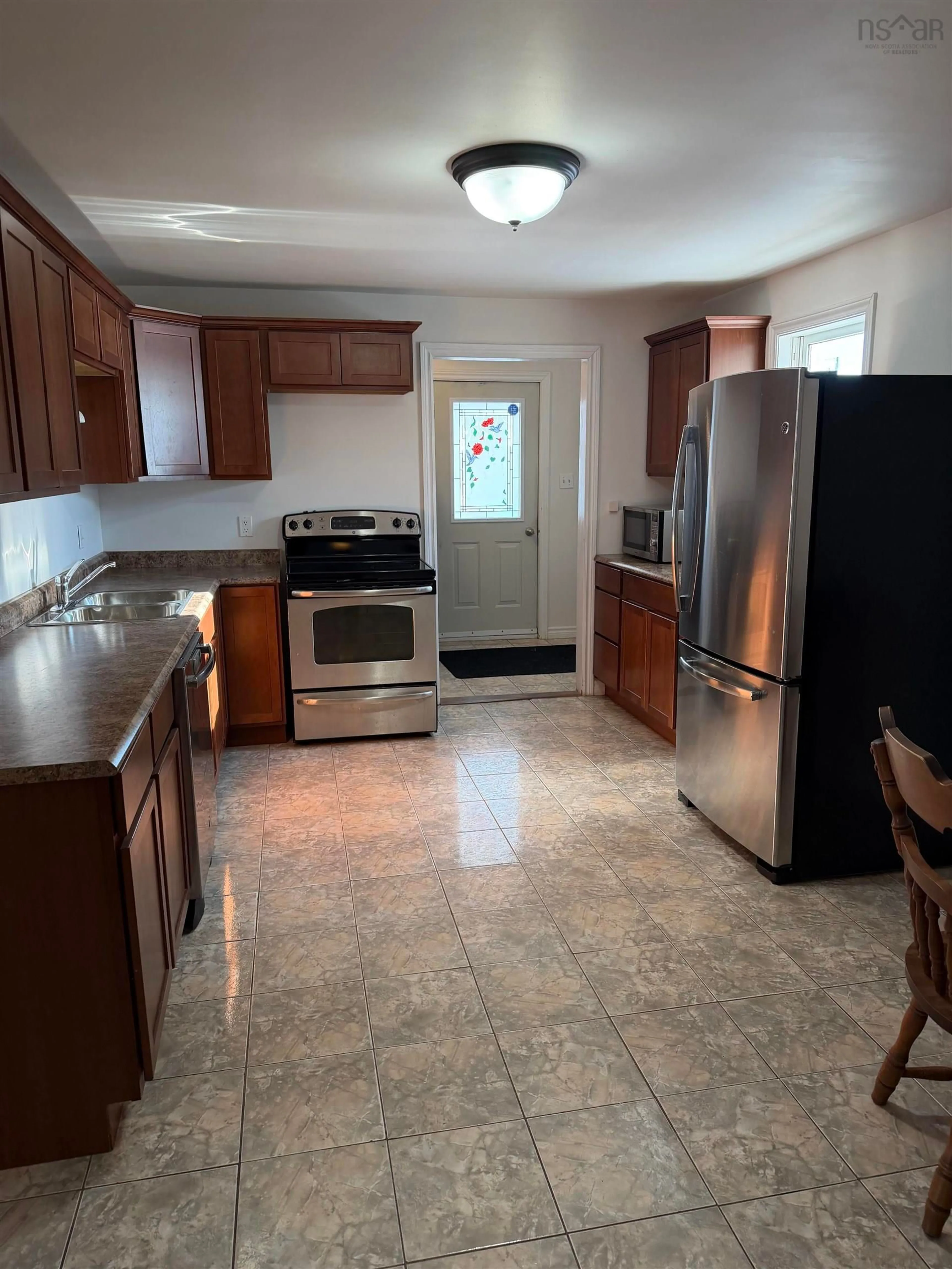 Standard kitchen, ceramic/tile floor for 223 Durham Rd, Durham Nova Scotia B0K 2A0