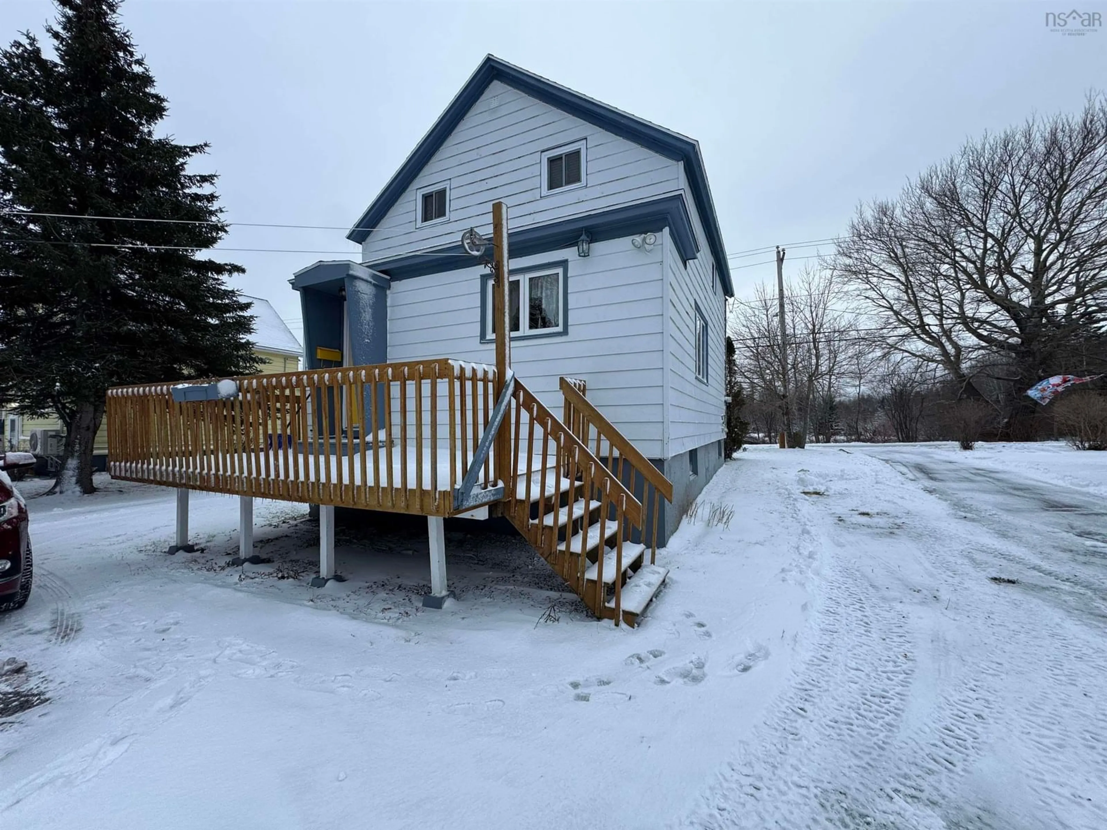 A pic from outside/outdoor area/front of a property/back of a property/a pic from drone, street for 226 Main St, Florence Nova Scotia B1Y 1K5