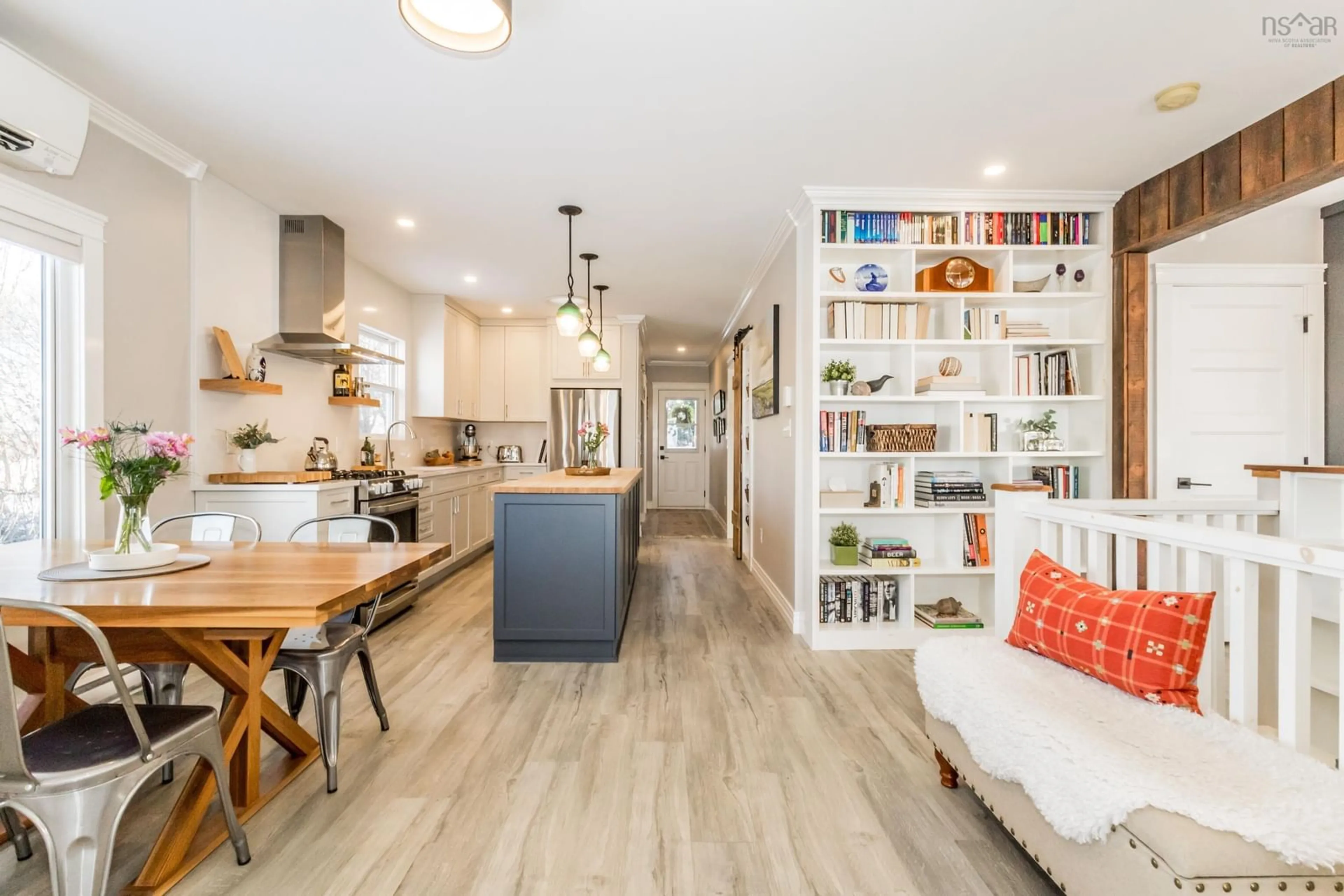 Open concept kitchen, unknown for 15 Hillcrest Ave, Wolfville Nova Scotia B4P 1T5