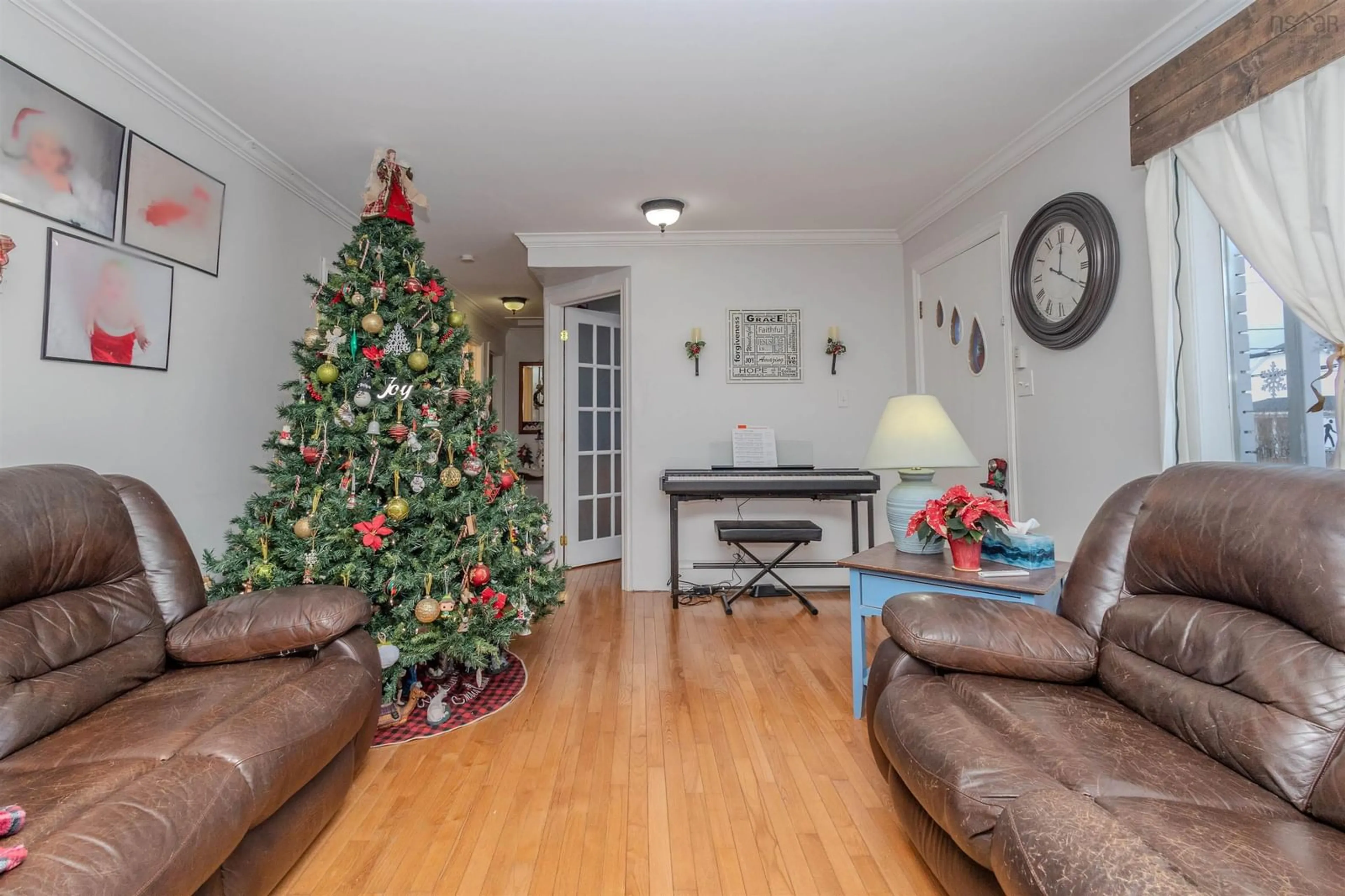 Living room with furniture, unknown for 112 South St, Glace Bay Nova Scotia B1A 1V6