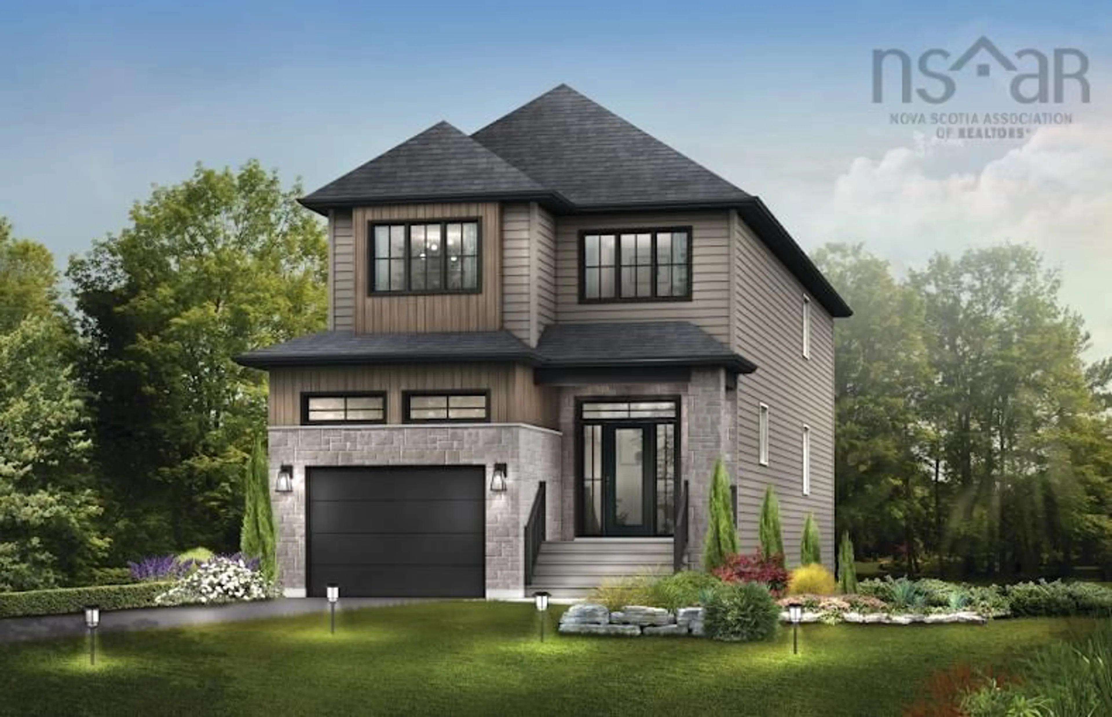 Home with brick exterior material, street for 105 Garvey Crt #GAR38, Bedford Nova Scotia B4B 2L1