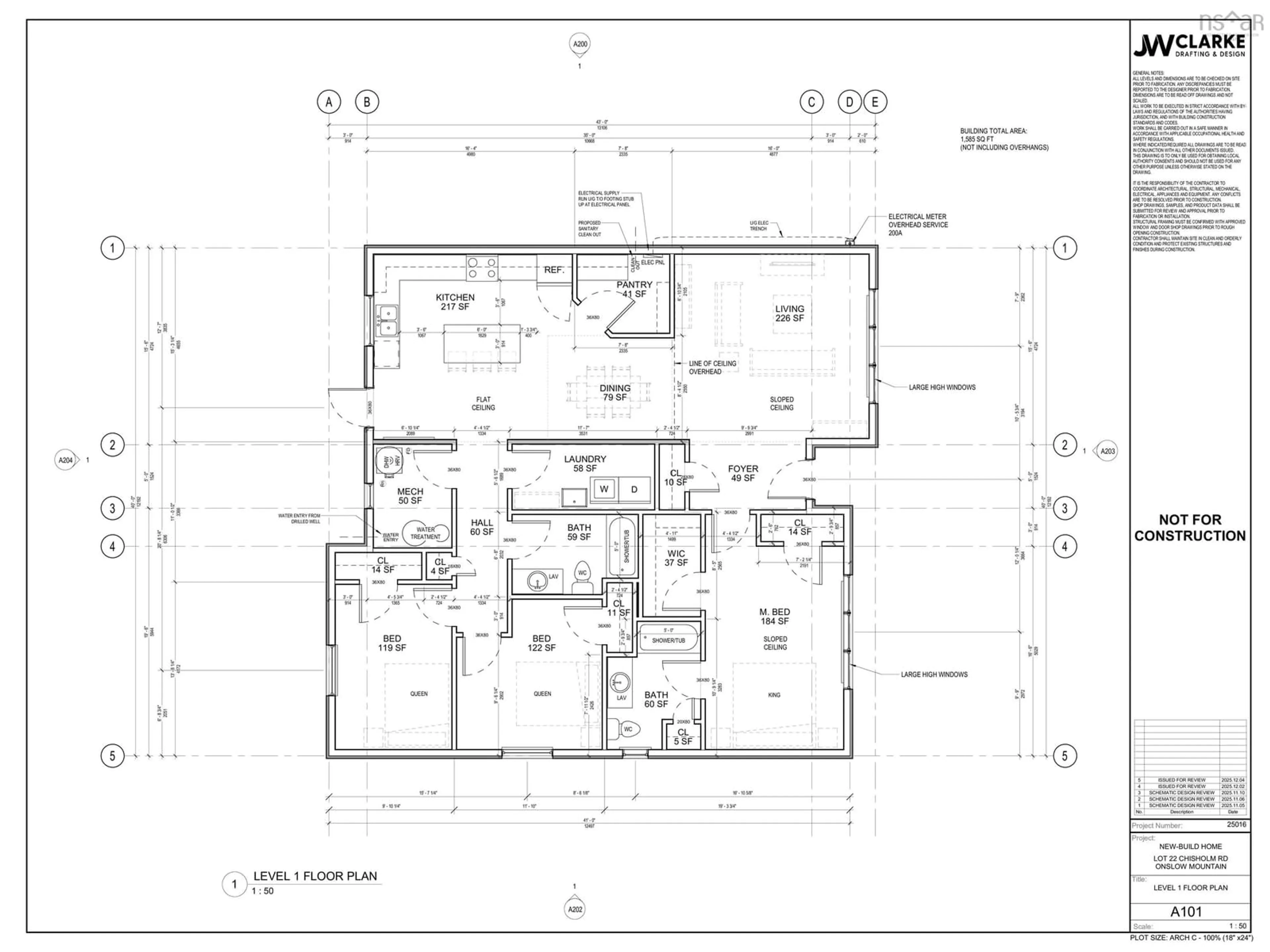 Floor plan for Lot 22 Chisholm Rd, Onslow Mountain Nova Scotia B6L 6B5
