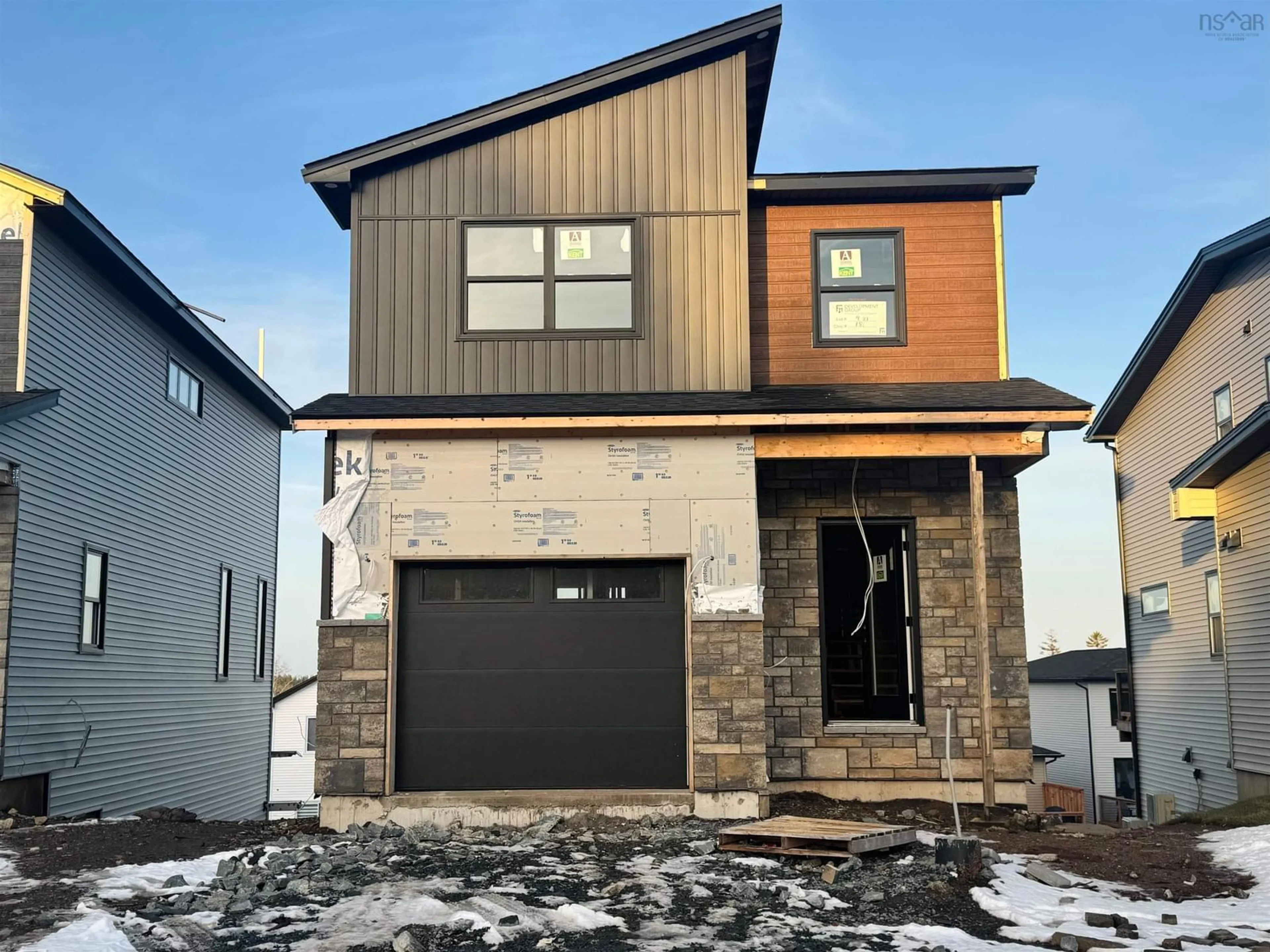 Home with brick exterior material, street for 181 Brunello Blvd #LOT 9-21, Timberlea Nova Scotia B3T 0J3