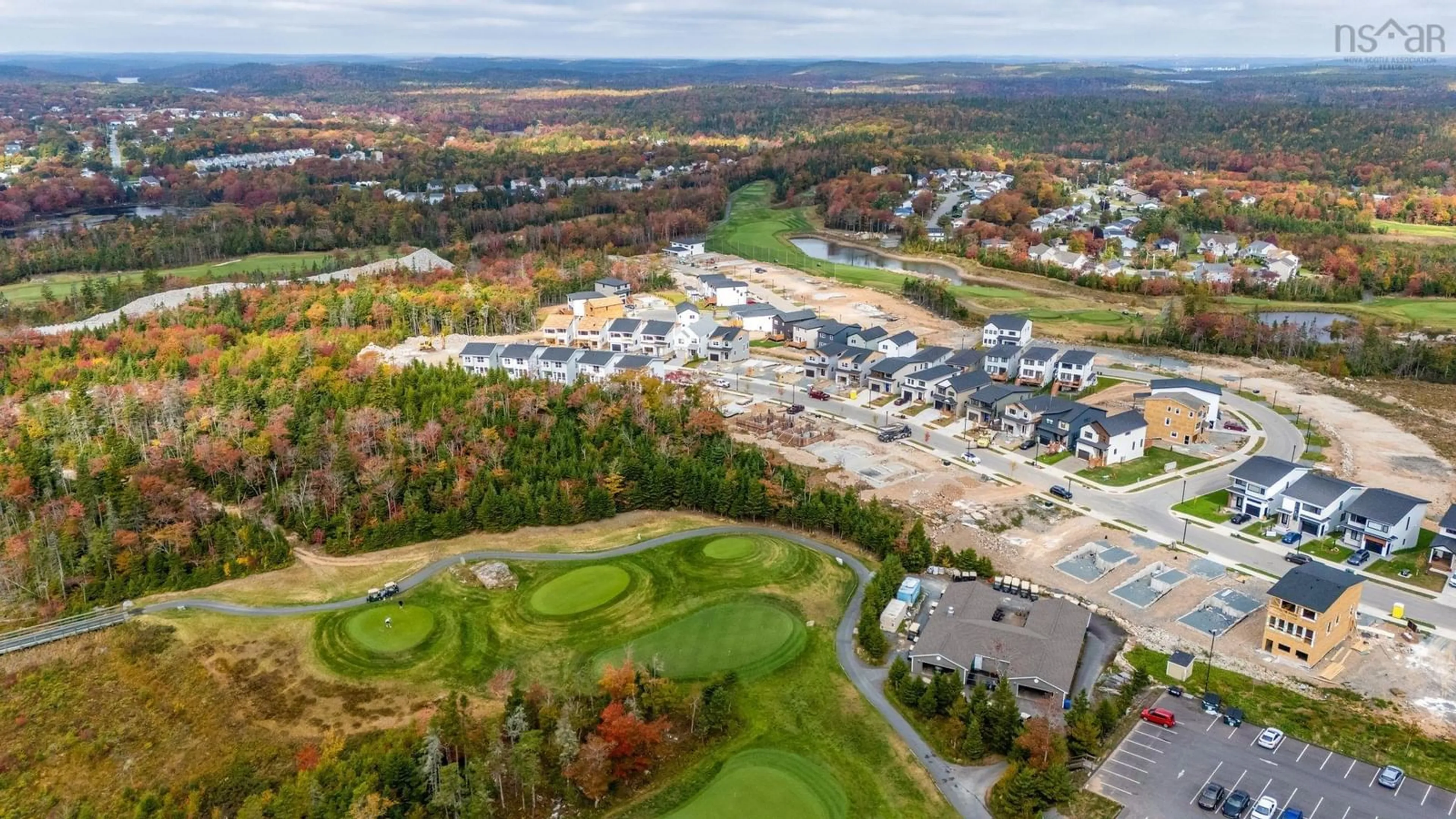 A pic from outside/outdoor area/front of a property/back of a property/a pic from drone, mountain view for 181 Brunello Blvd #LOT 9-21, Timberlea Nova Scotia B3T 0J3