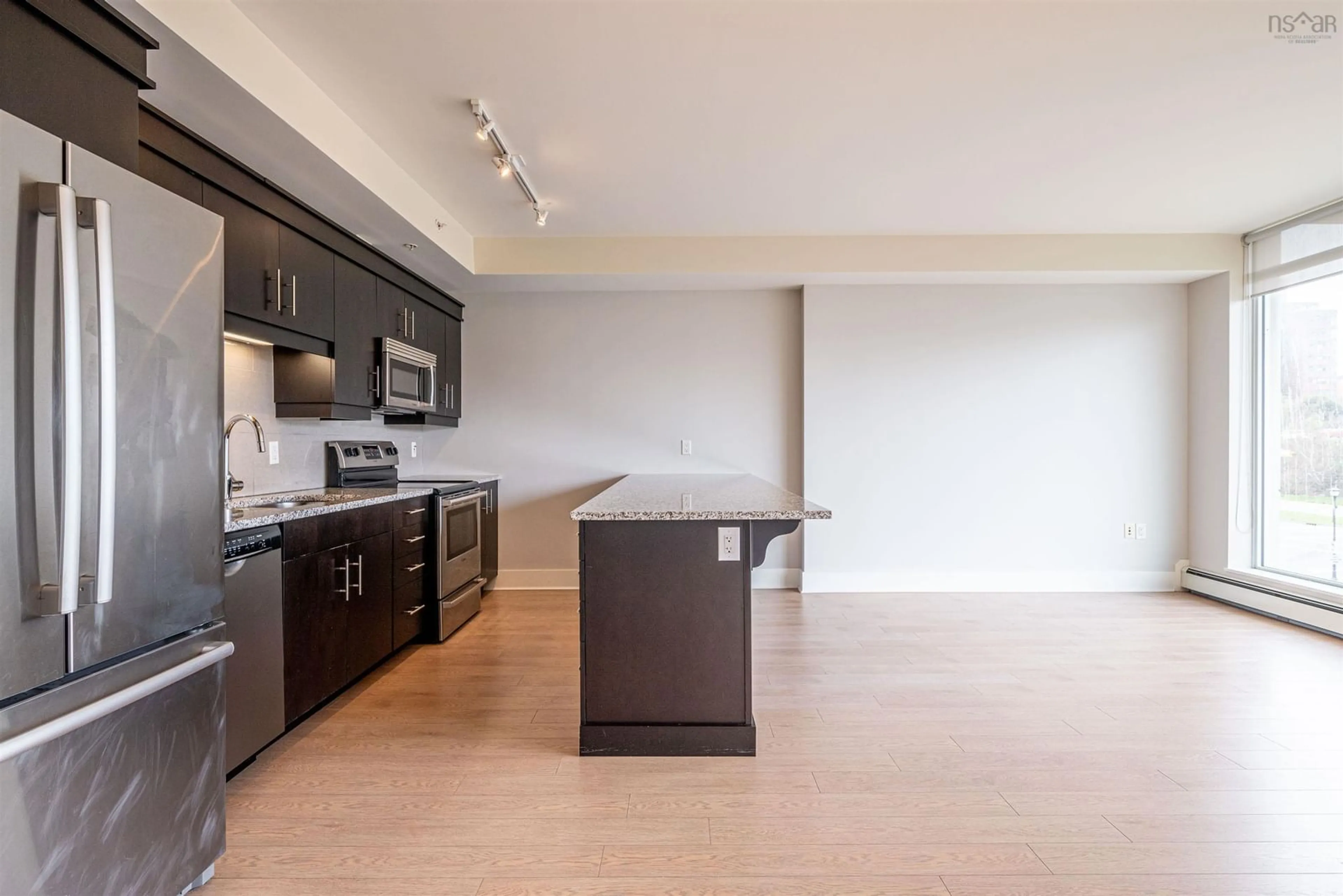 Open concept kitchen, unknown for 15 Kings Wharf Pl #208, Dartmouth Nova Scotia B2Y 0C2