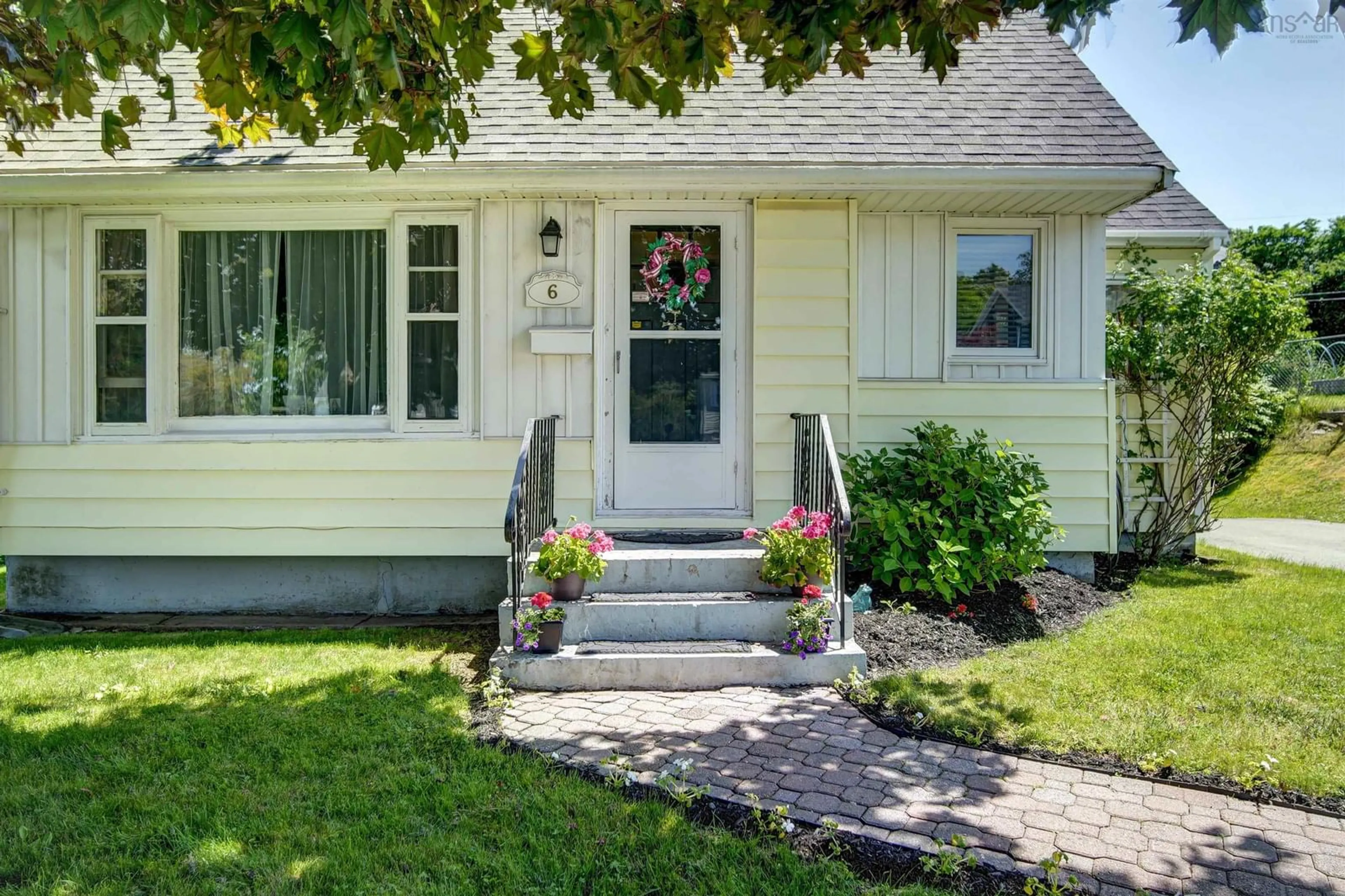 Home with vinyl exterior material, street for 6 Piers Ave, Halifax Nova Scotia B3N 1Z3