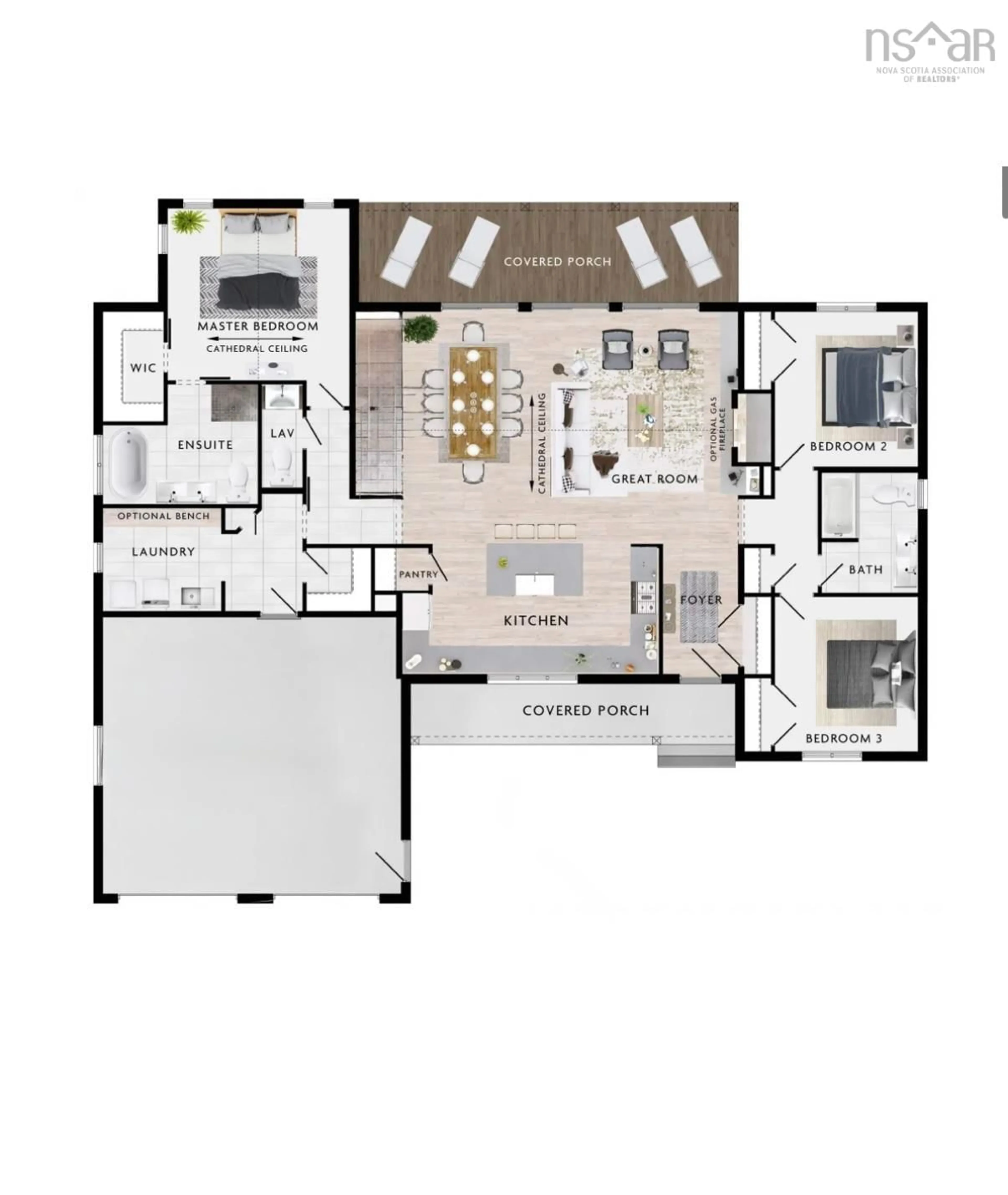 Floor plan for 8433 Highway 3, Charlesville Nova Scotia B0W 3B0