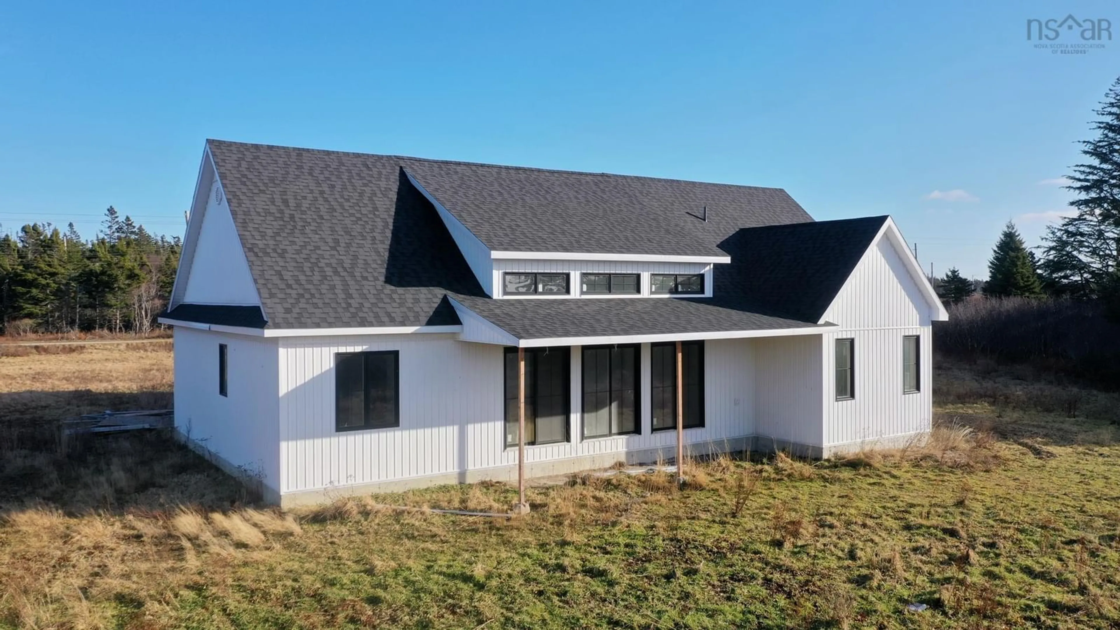 Home with vinyl exterior material, building for 8433 Highway 3, Charlesville Nova Scotia B0W 3B0