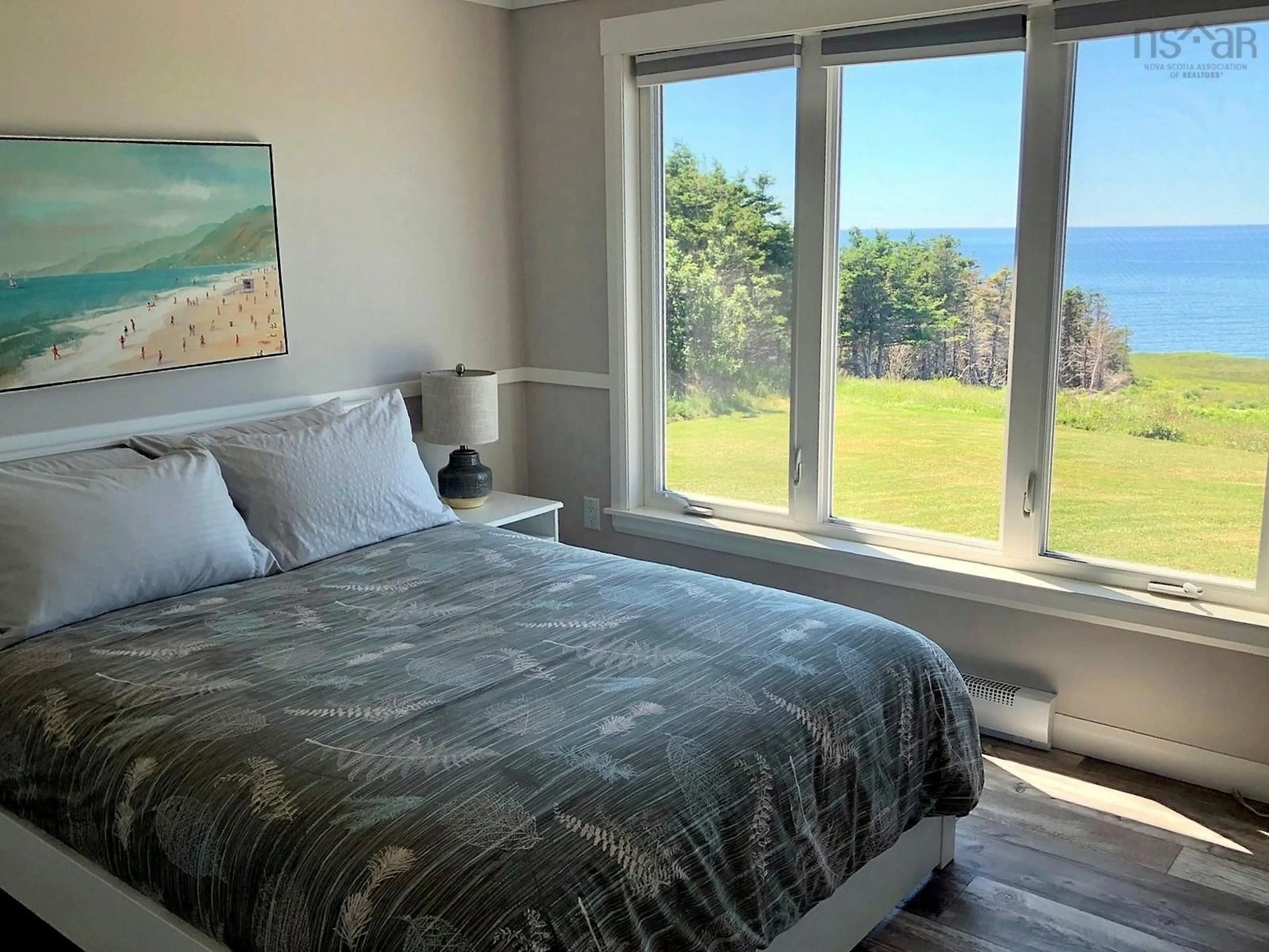 Bedroom with bed, unknown for 13791 Cabot Trail, Point Cross Nova Scotia B0E 1H0
