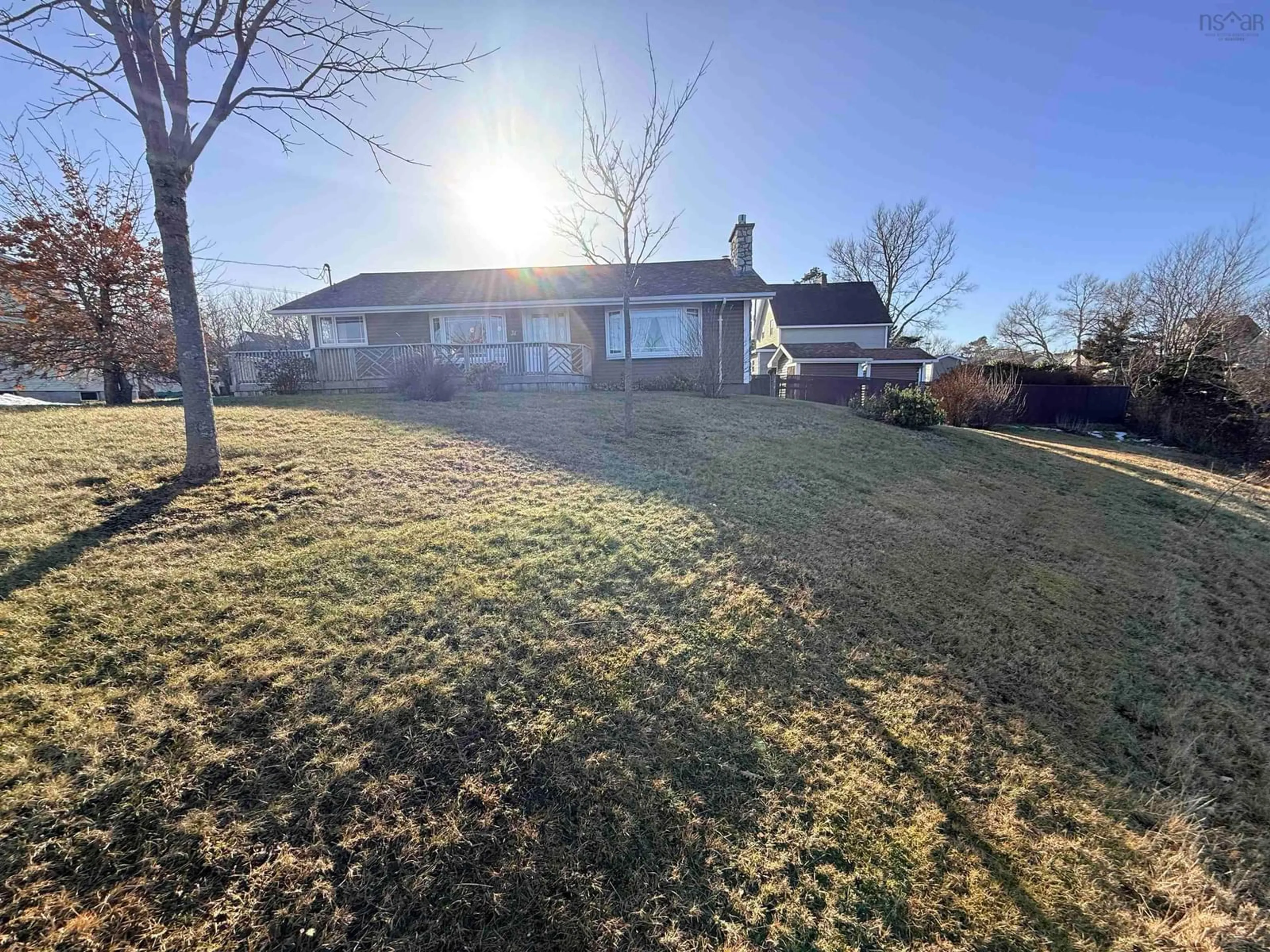 A pic from outside/outdoor area/front of a property/back of a property/a pic from drone, street for 31 Allen St, Glace Bay Nova Scotia B1A 1X7