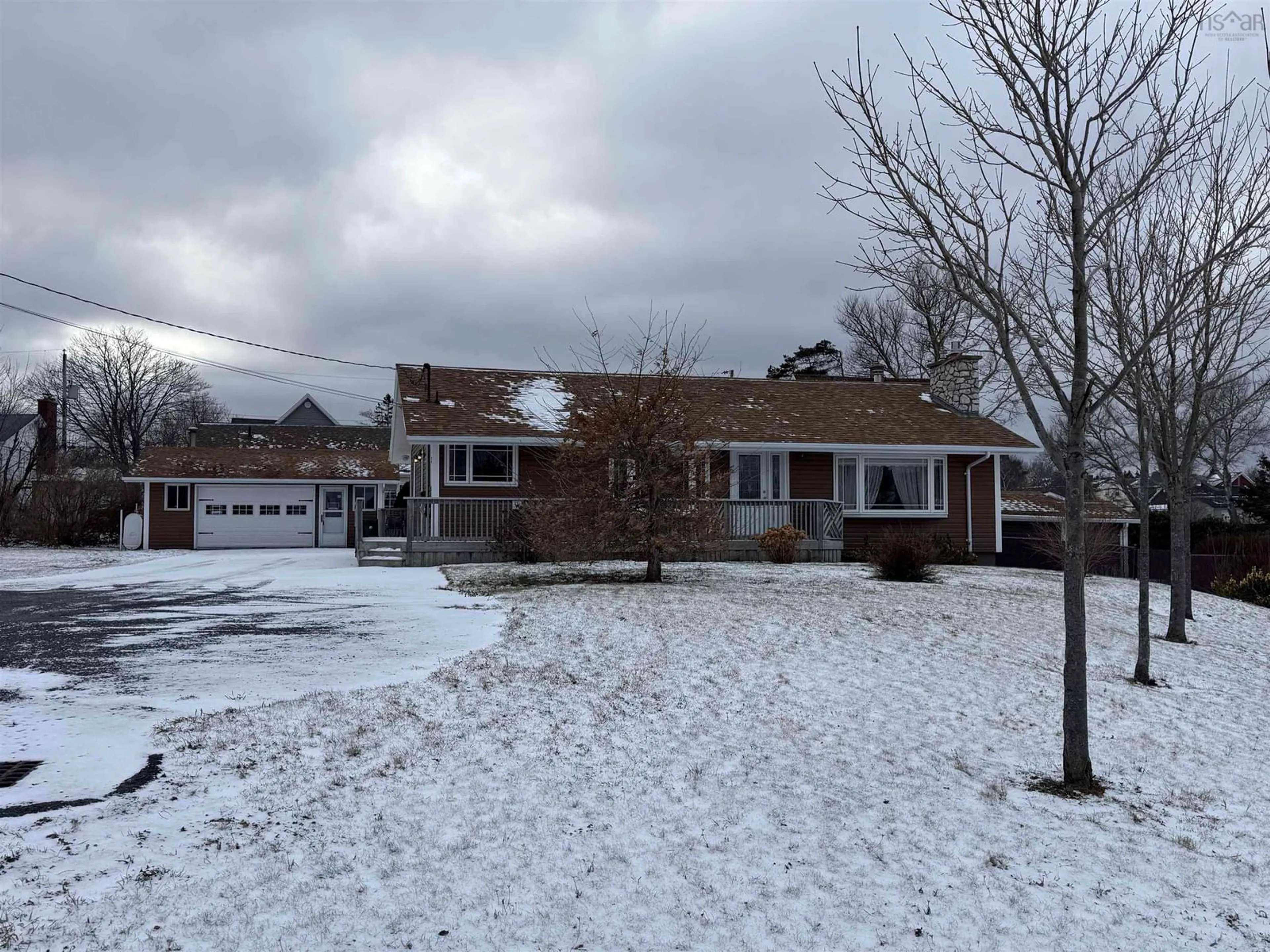 A pic from outside/outdoor area/front of a property/back of a property/a pic from drone, street for 31 Allen St, Glace Bay Nova Scotia B1A 1X7