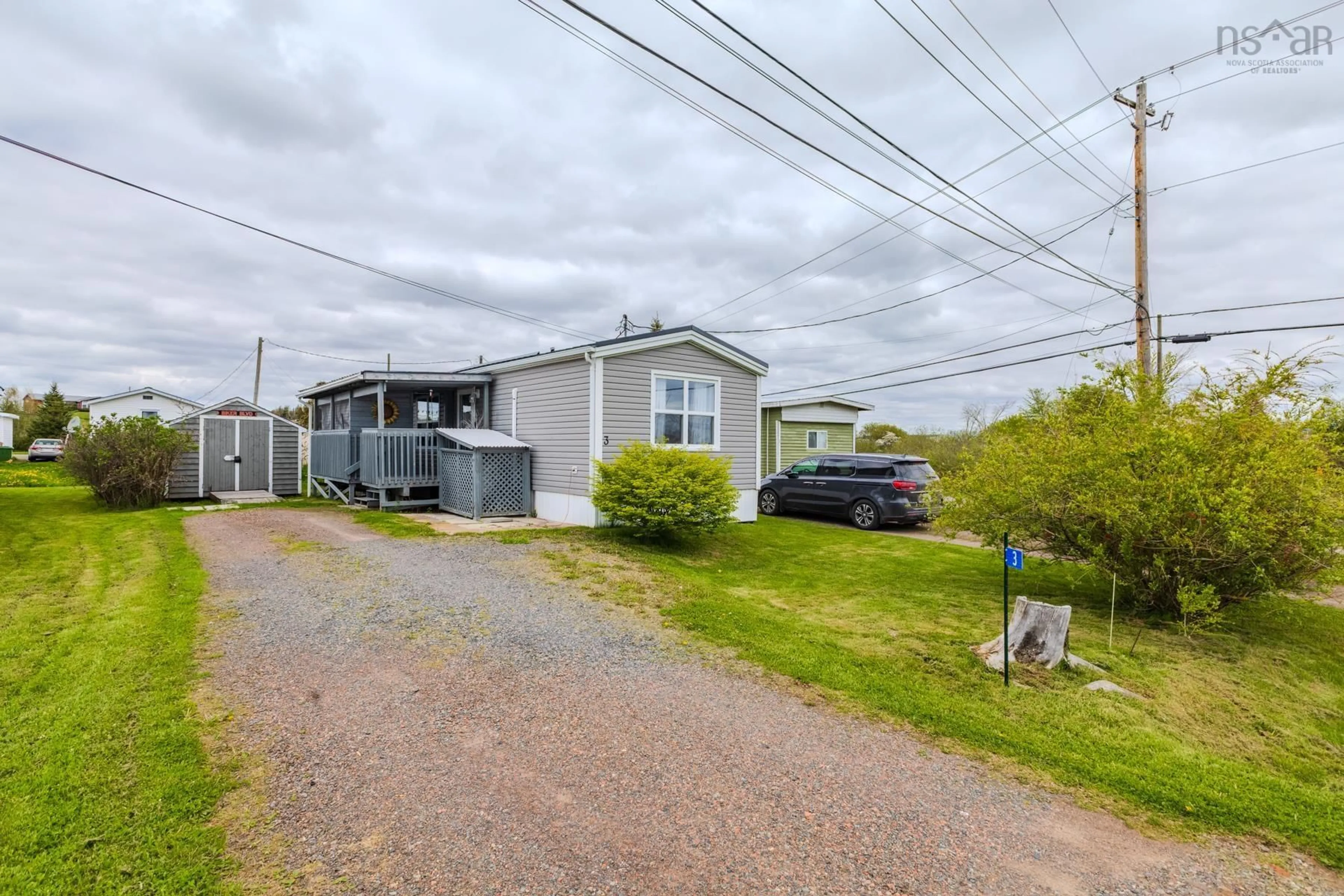 A pic from outside/outdoor area/front of a property/back of a property/a pic from drone, street for 3 Maple St, Central Onslow Nova Scotia B6L 5H2