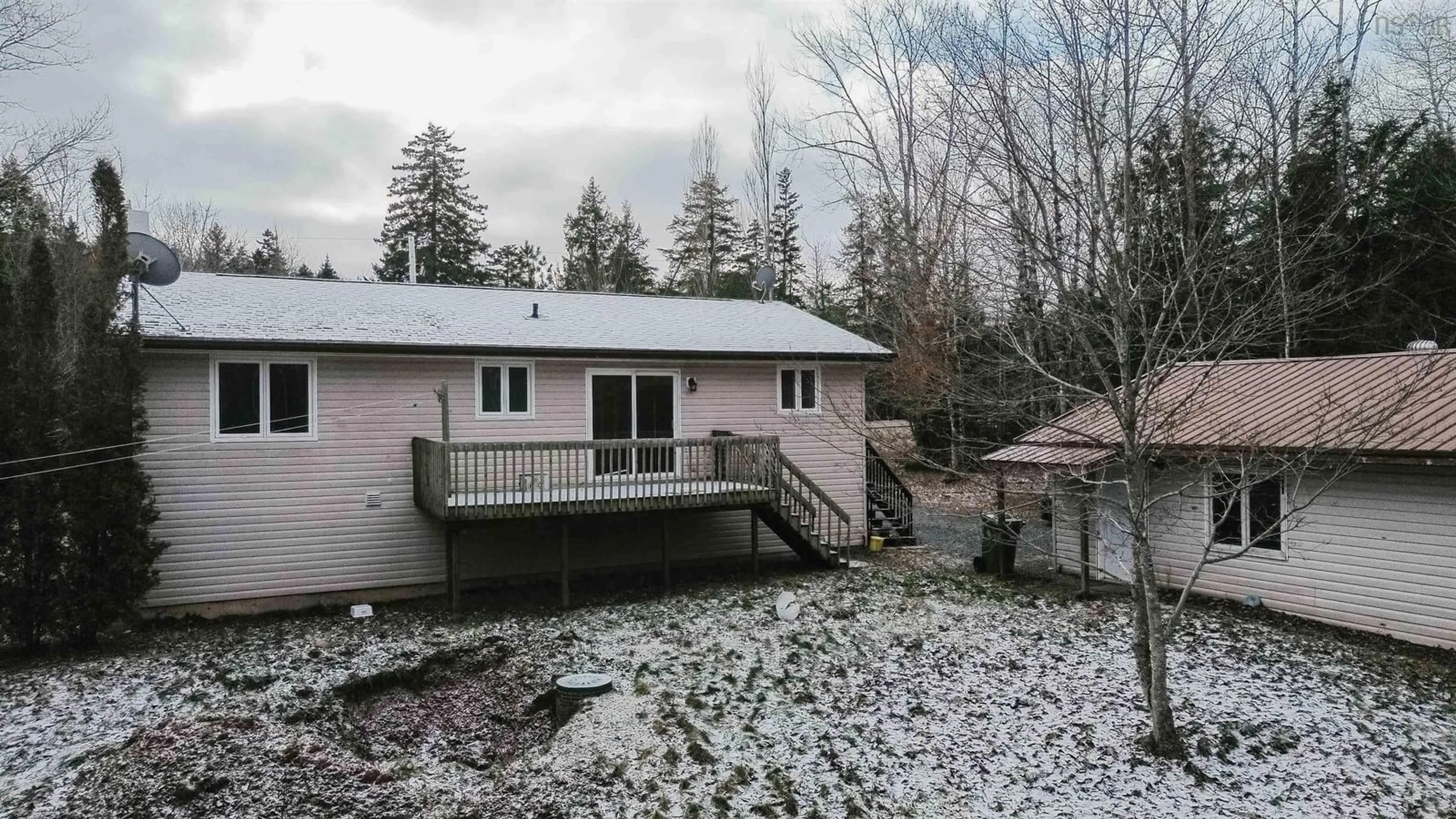 A pic from outside/outdoor area/front of a property/back of a property/a pic from drone, unknown for 977 Shortts Lake West Rd, Shortts Lake Nova Scotia B0N 2J0