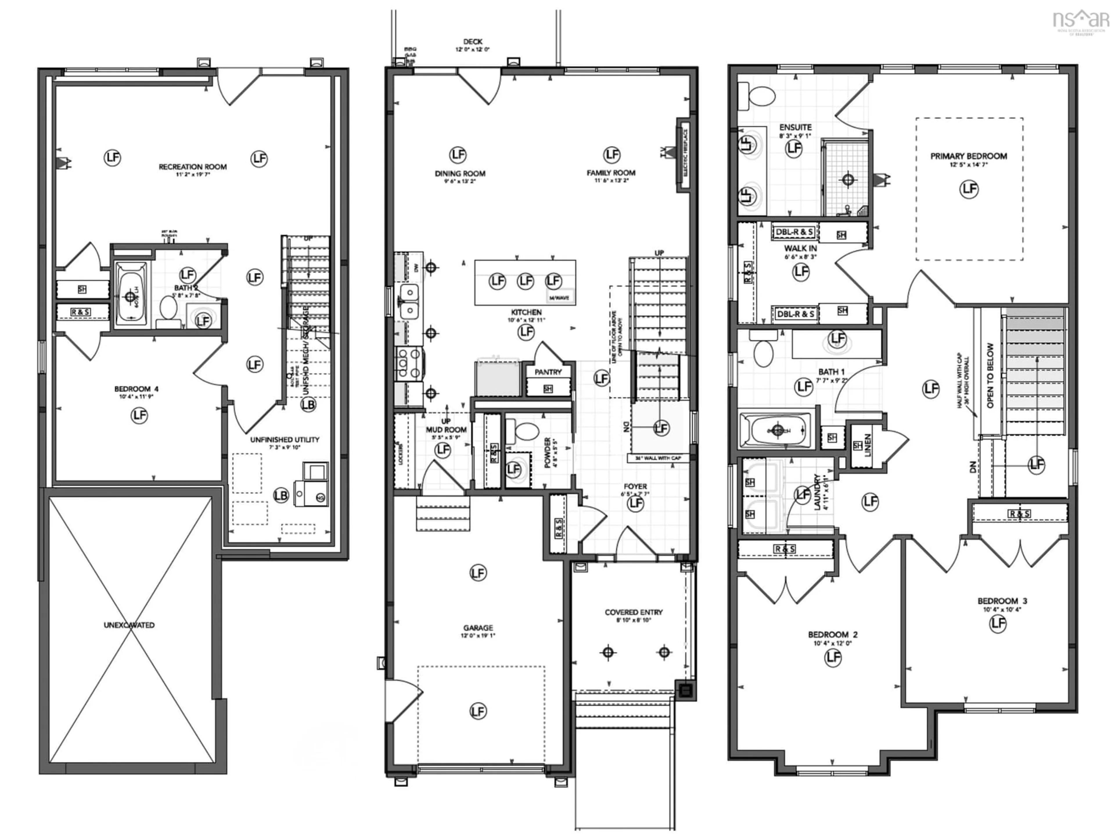 Floor plan for 125 Garvey Crt #GAR35, Bedford Nova Scotia B4B 2L1