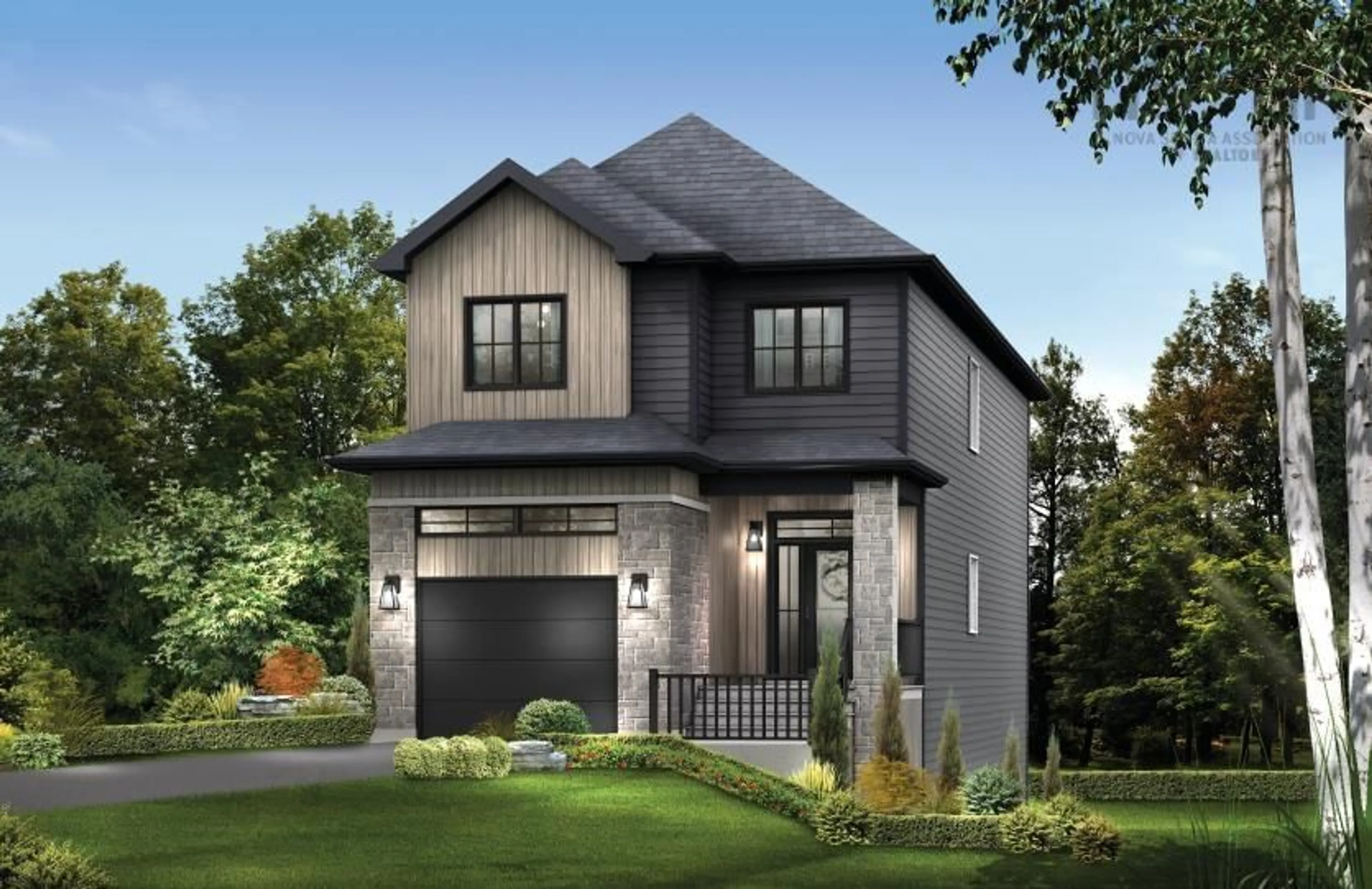 Home with brick exterior material, street for 117 Garvey Crt #GAR36, Bedford Nova Scotia B4B 2L1