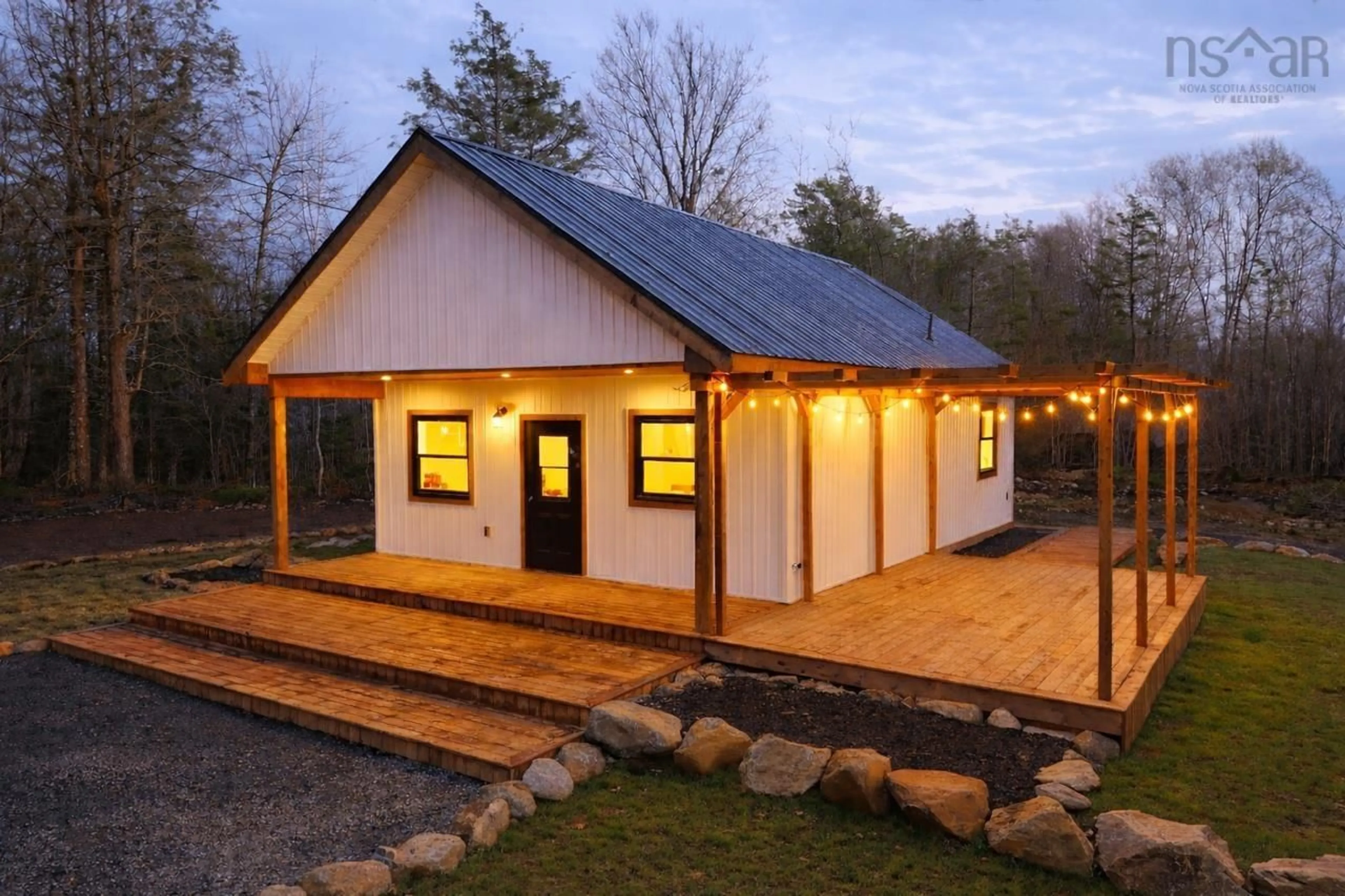 A pic from outside/outdoor area/front of a property/back of a property/a pic from drone, building for 114 Timberland Rd, South Range Nova Scotia B0W 1H0