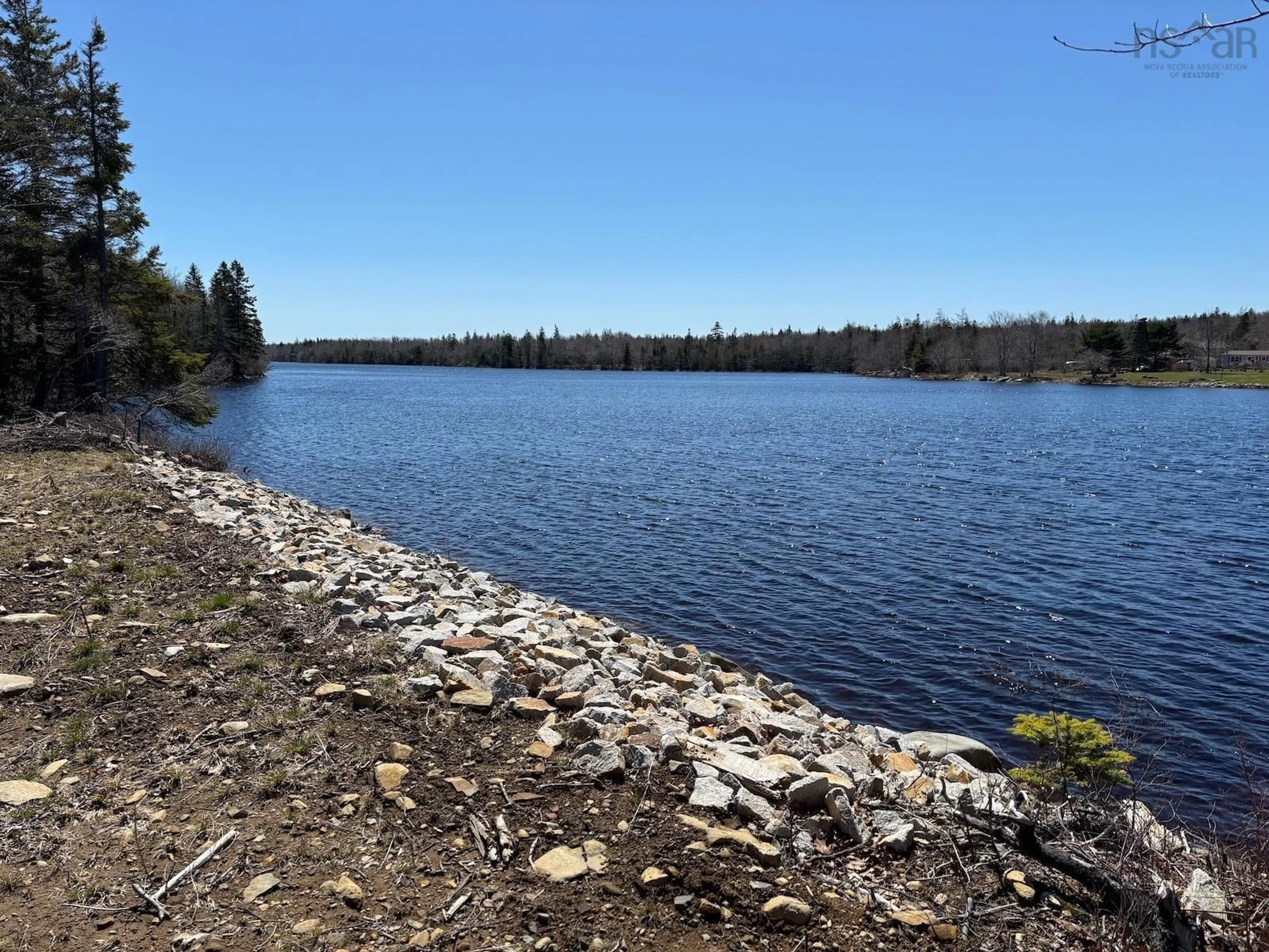 A pic from outside/outdoor area/front of a property/back of a property/a pic from drone, water/lake/river/ocean view for 36 Belleville Rd, Belleville North Nova Scotia B0W 3M0