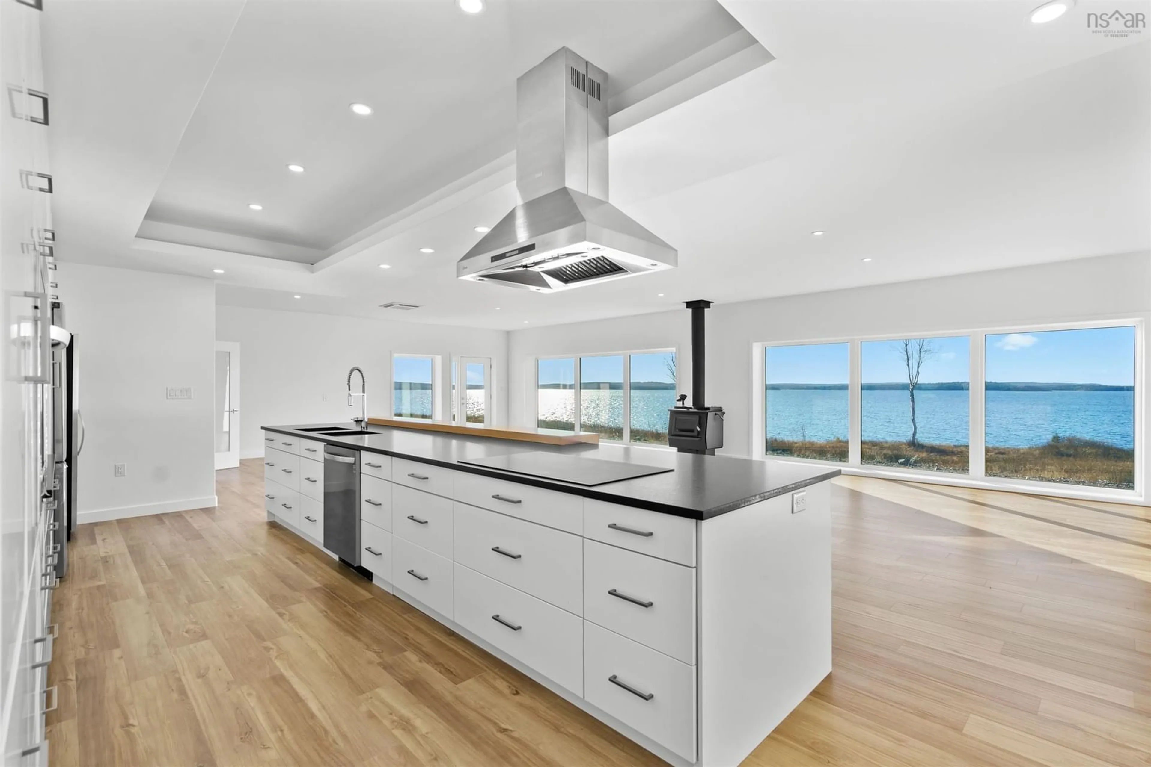 Open concept kitchen, unknown for Eric Lane, Hay Cove Nova Scotia B0E 3B0