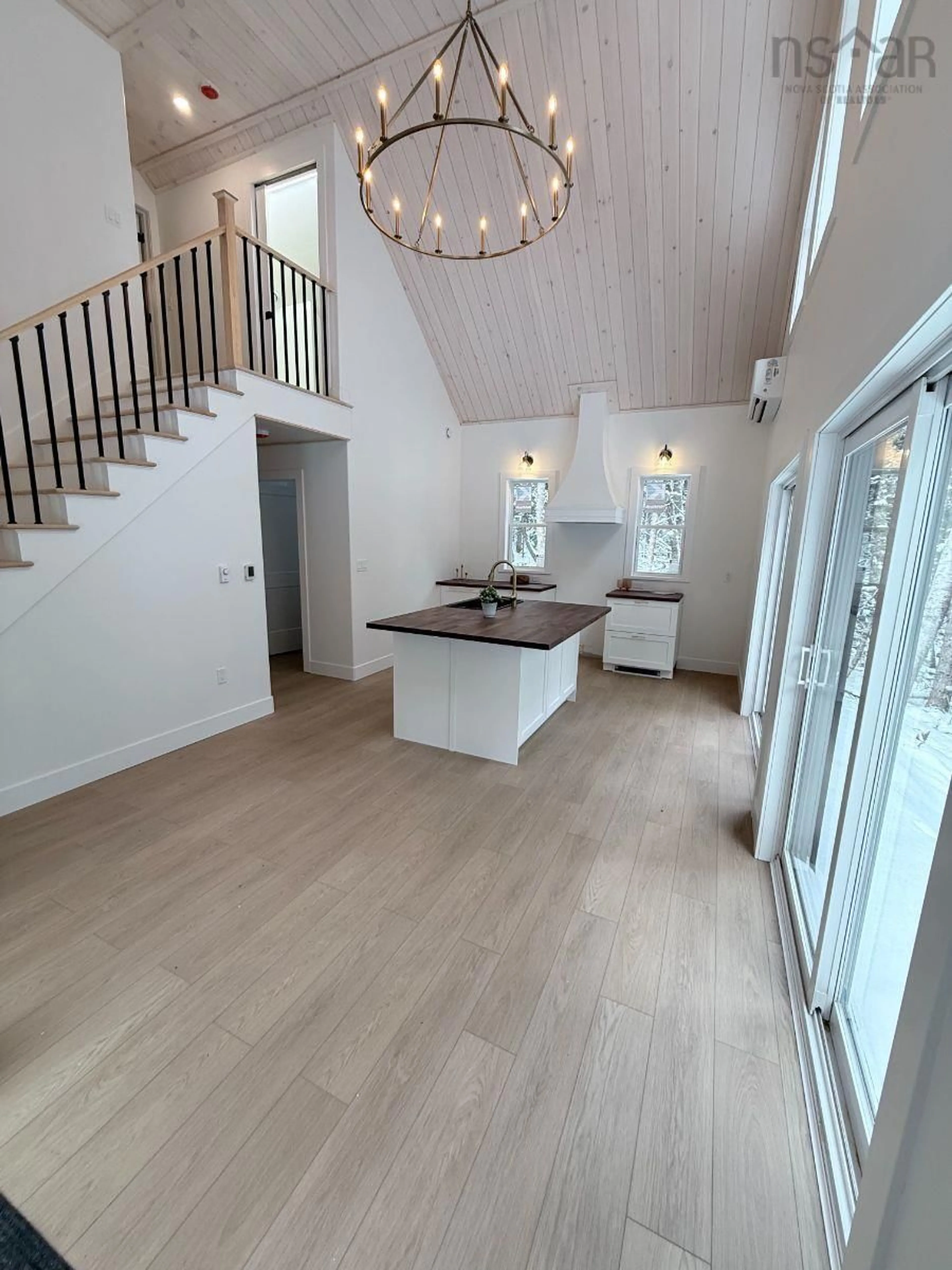 Open concept kitchen, unknown for 852 Moose Pit Rd, Queens County Nova Scotia B0T 1B0