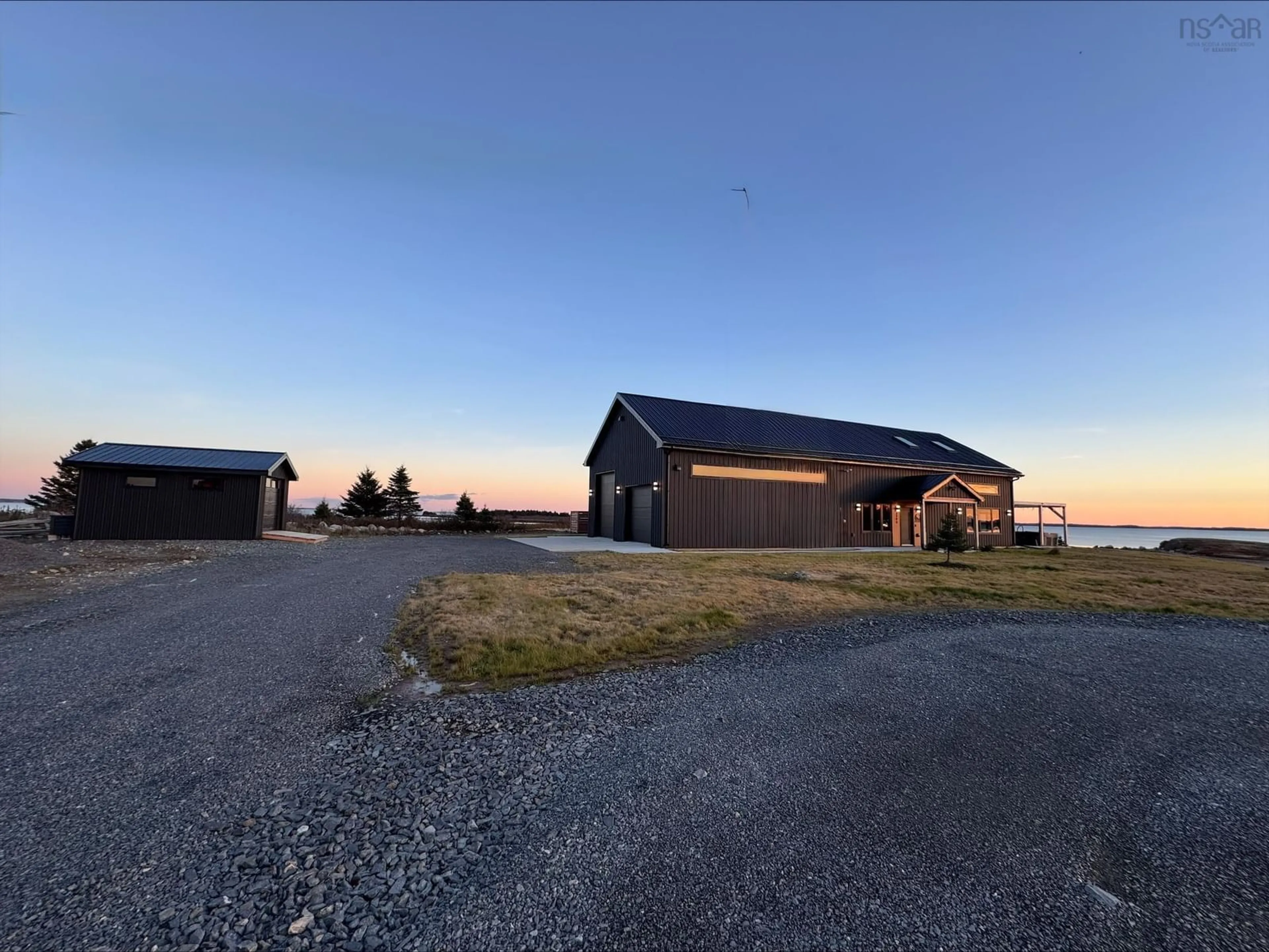 A pic from outside/outdoor area/front of a property/back of a property/a pic from drone, building for 5295 Route 316, Charlos Cove Nova Scotia B0H 1T0