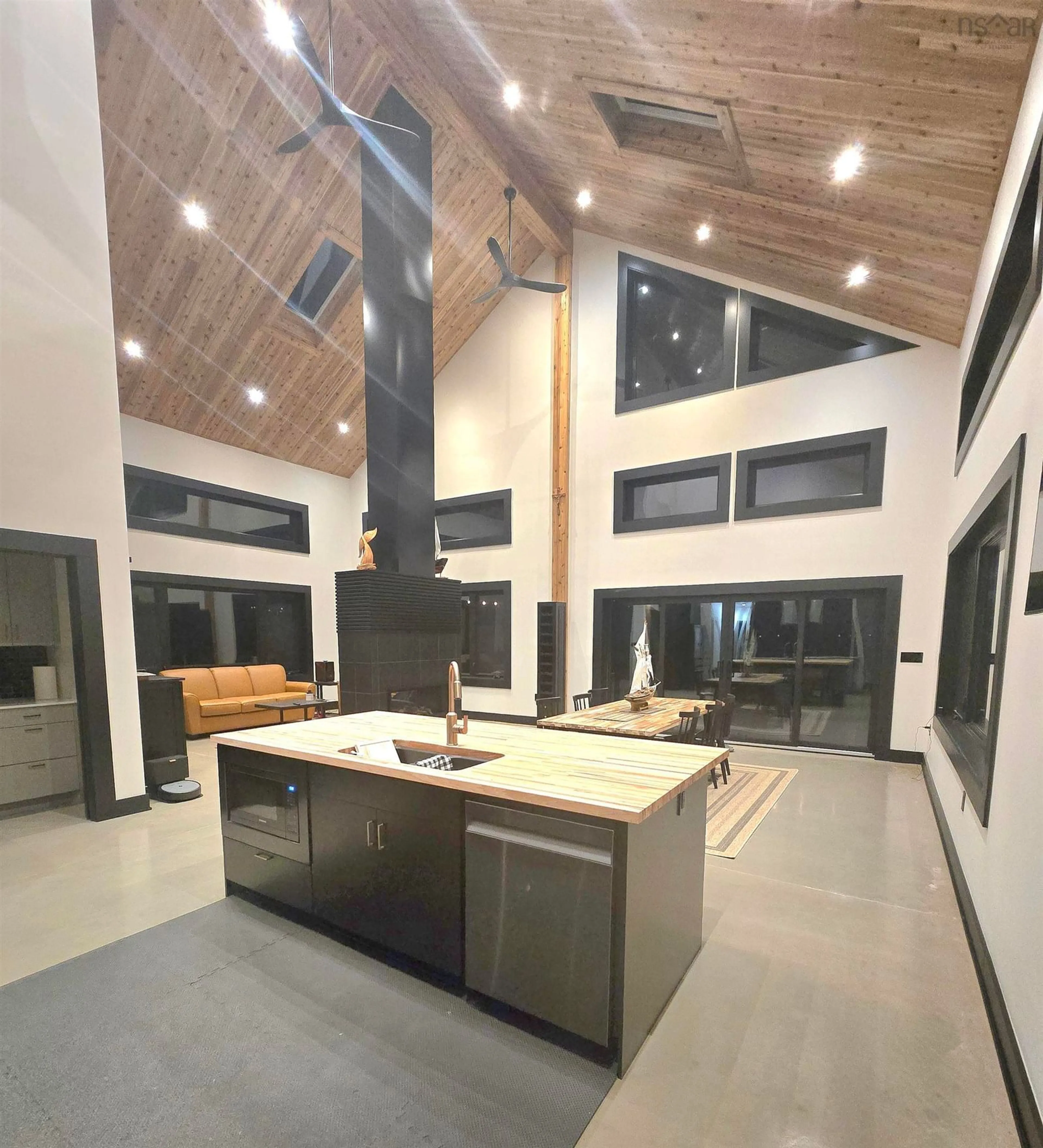 Contemporary kitchen, unknown for 5295 Route 316, Charlos Cove Nova Scotia B0H 1T0