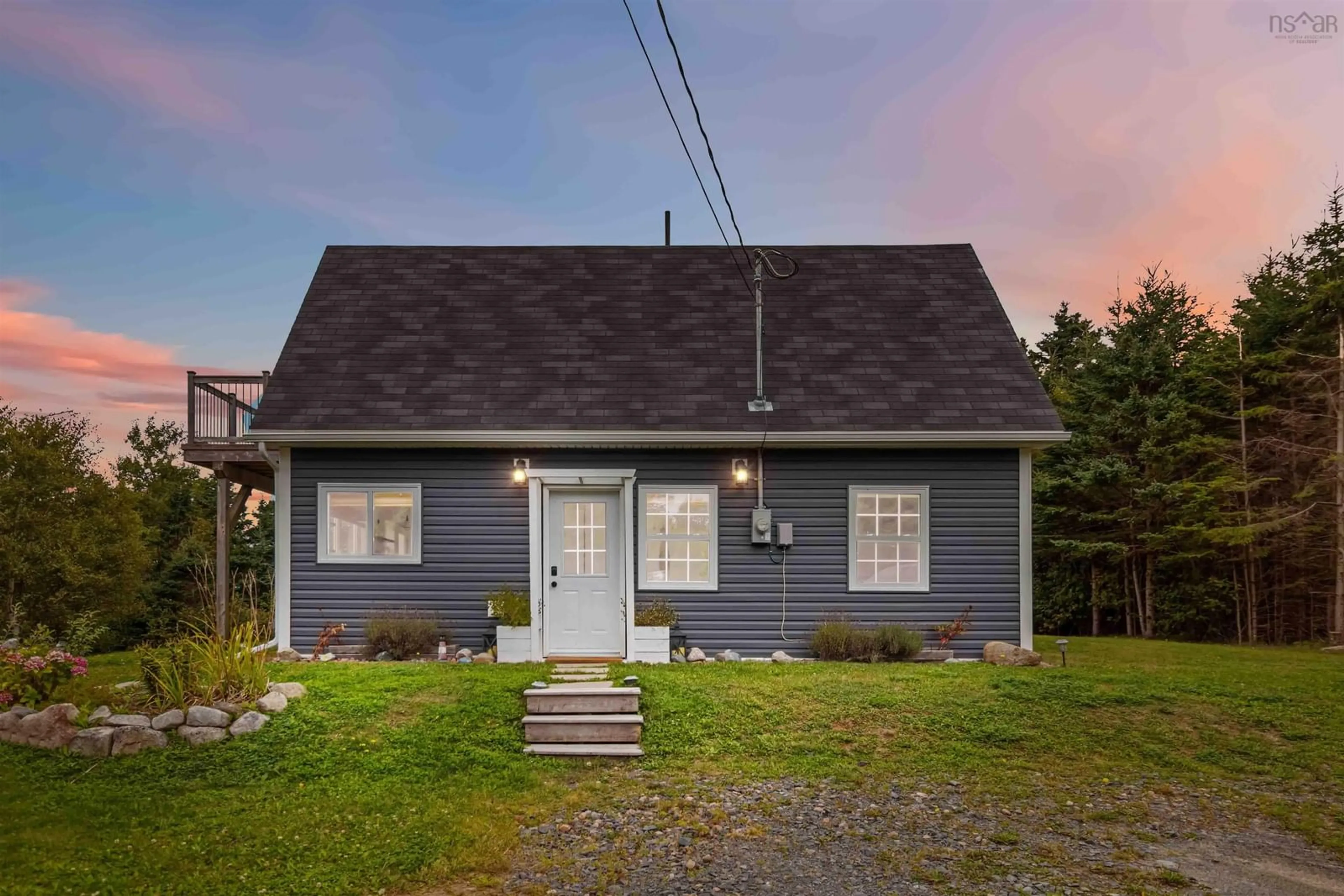 Home with vinyl exterior material, street for 15 Amys Drive, Hackett's Cove Nova Scotia B3Z 3M3