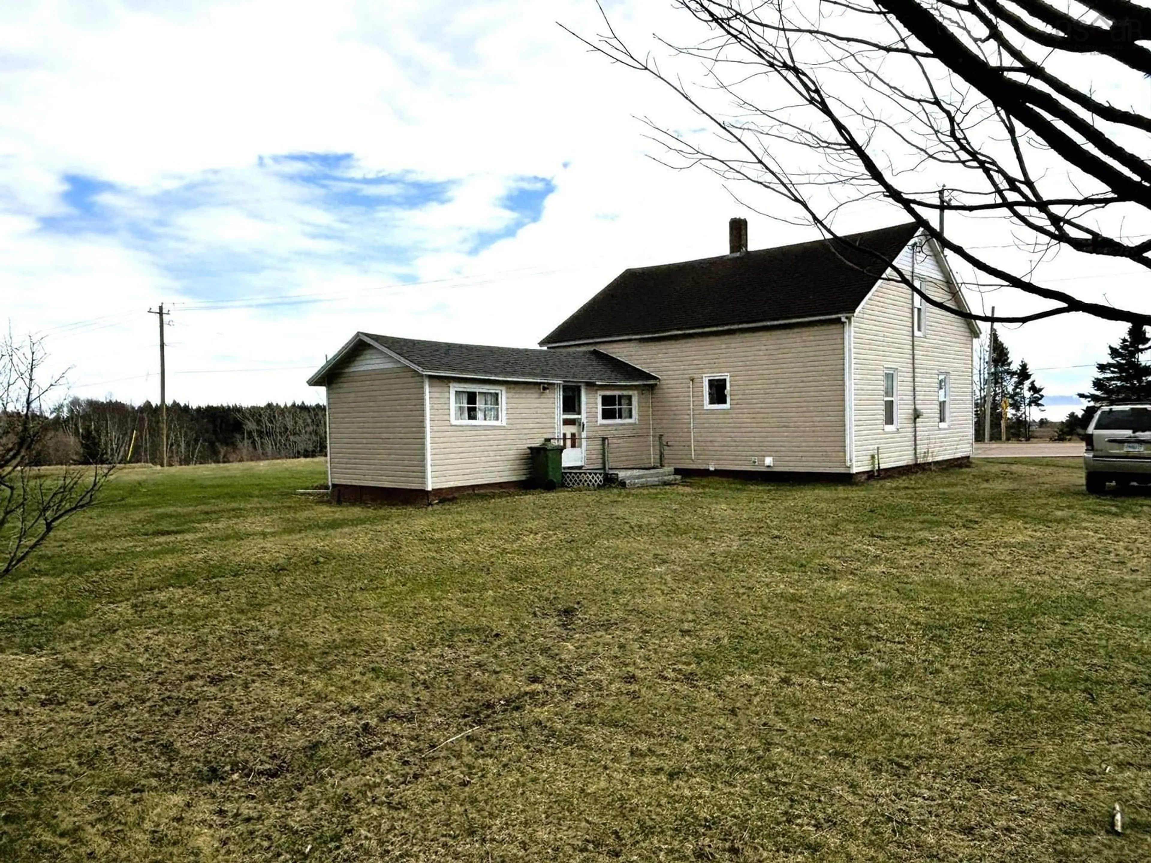 A pic from outside/outdoor area/front of a property/back of a property/a pic from drone, street for 8931 Hwy#209 Hwy, Fox River Nova Scotia B0M 1S0