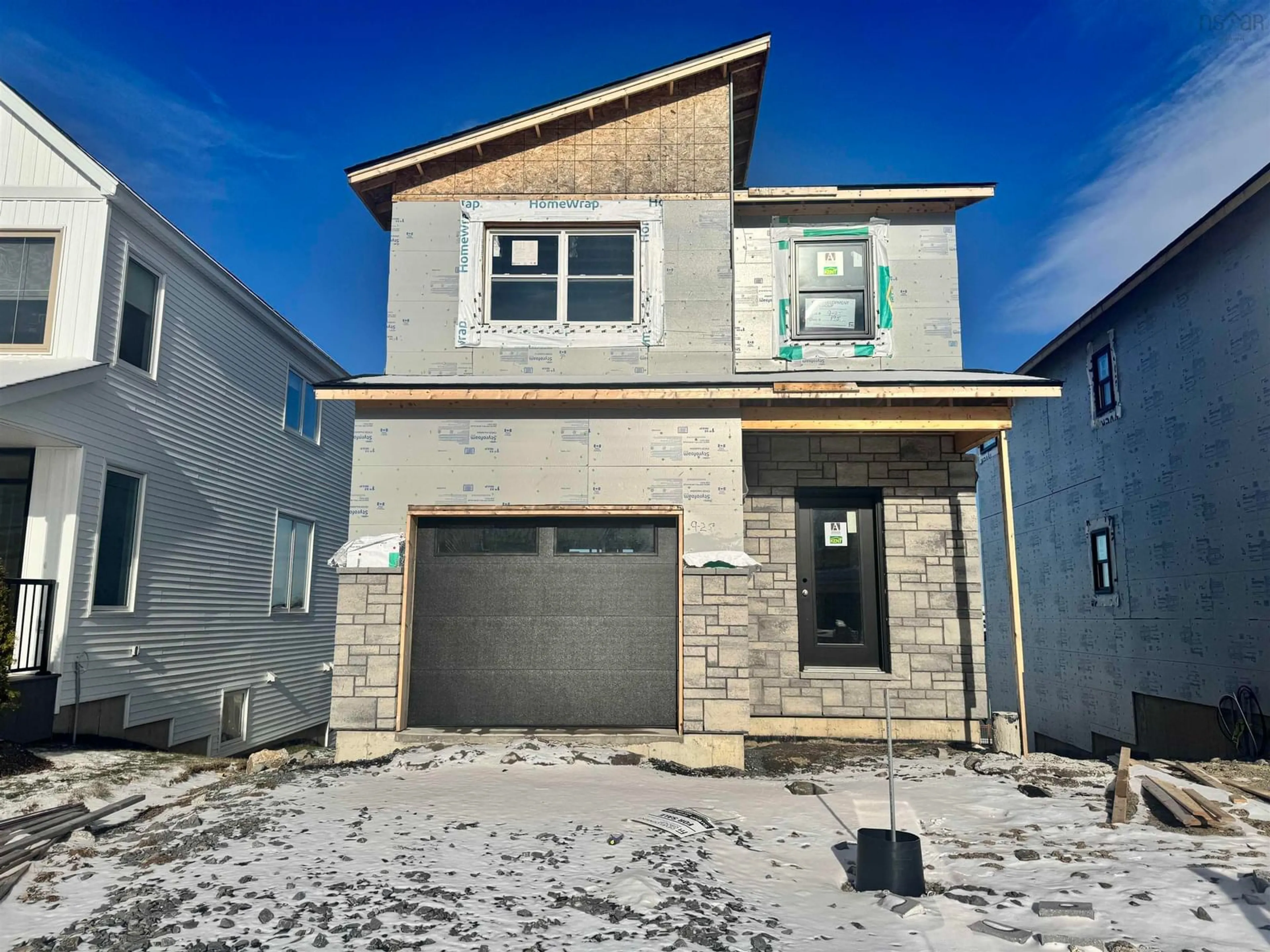 Home with brick exterior material, street for 195 Brunello Blvd #LOT 9-25, Timberlea Nova Scotia B3T 0J3