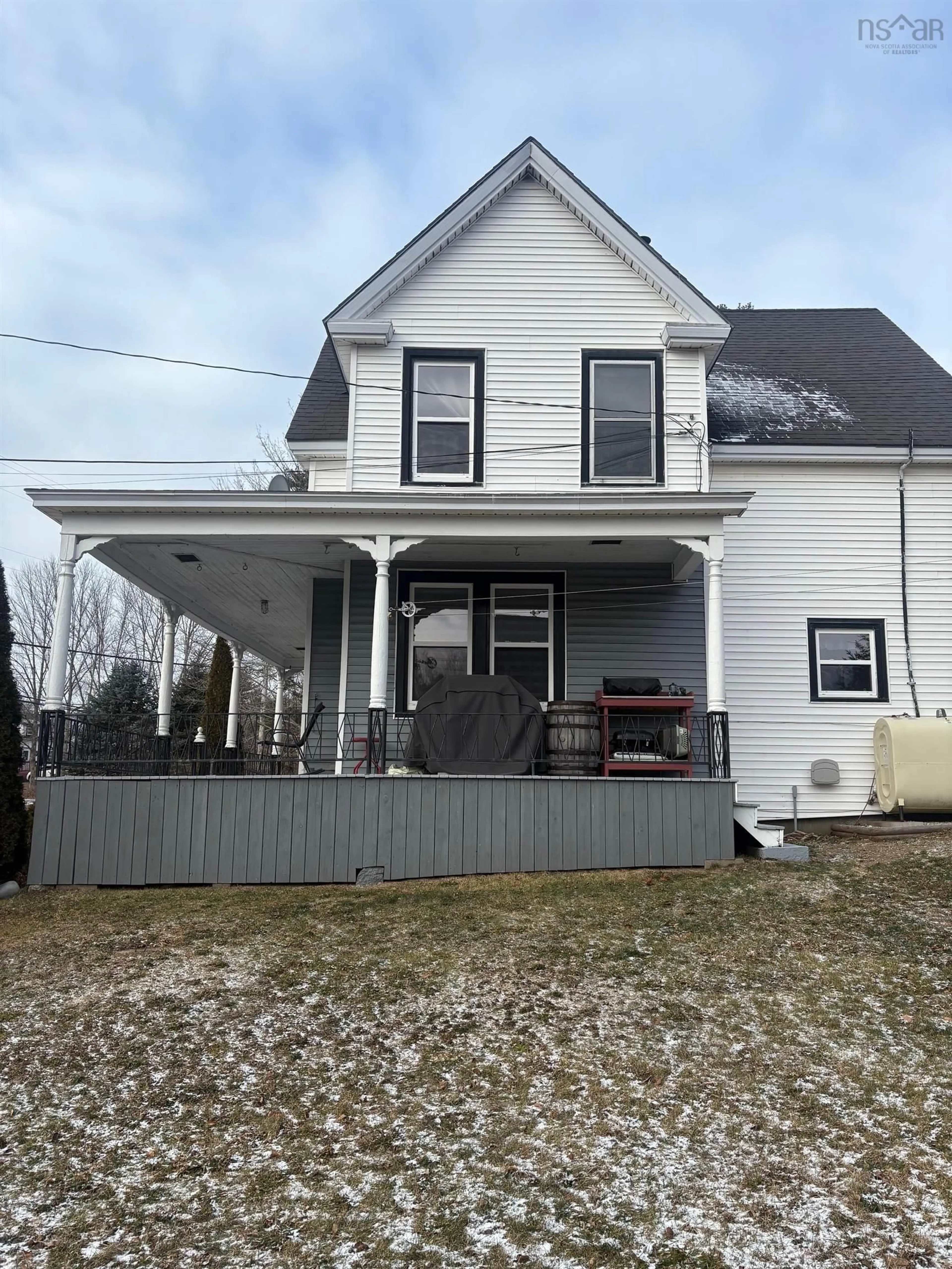 Home with vinyl exterior material, street for 13720 Highway 3, Dayspring Nova Scotia B4V 5P3