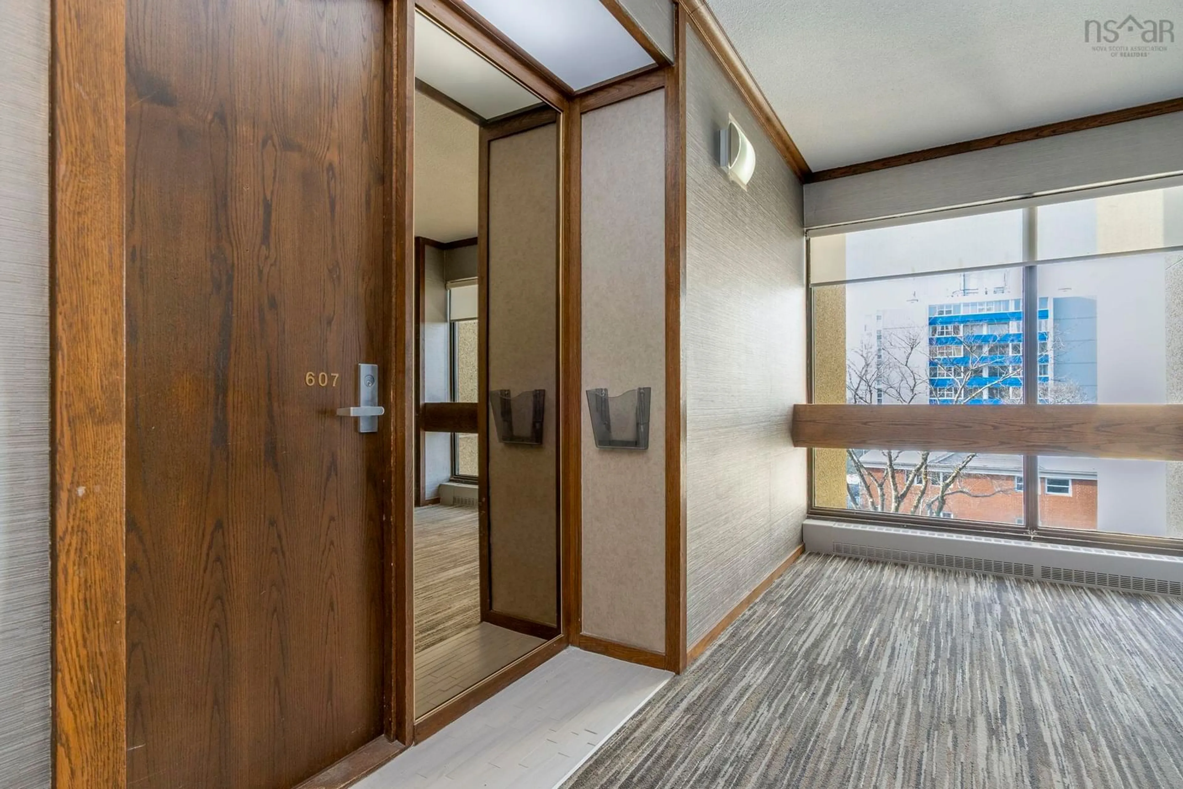 Indoor foyer for 6095 Coburg Rd #607, Halifax Nova Scotia B3K 4K1