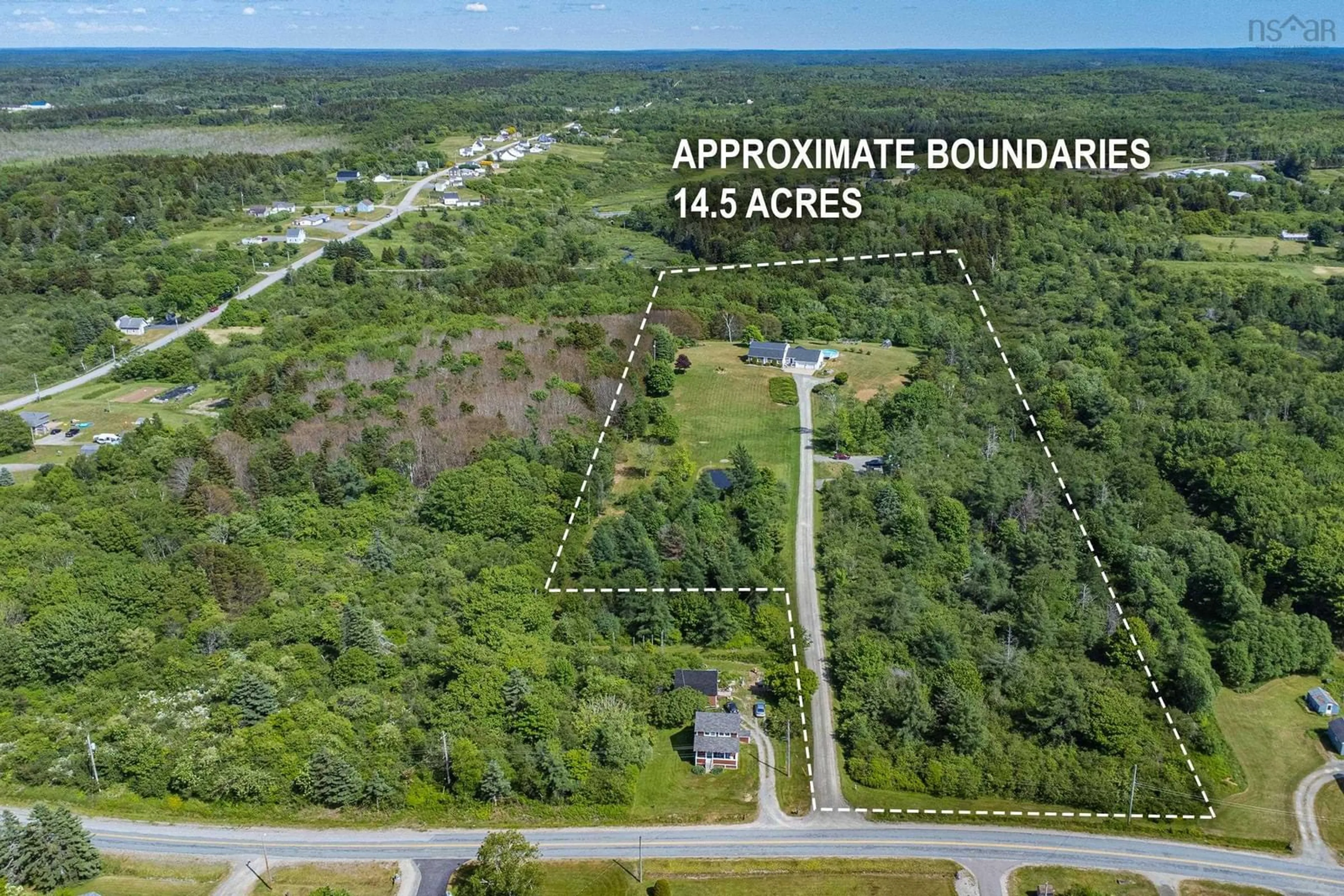 A pic from outside/outdoor area/front of a property/back of a property/a pic from drone, unknown for 532 Saulnierville Rd, Saulnierville Station Nova Scotia B0W 2Z0