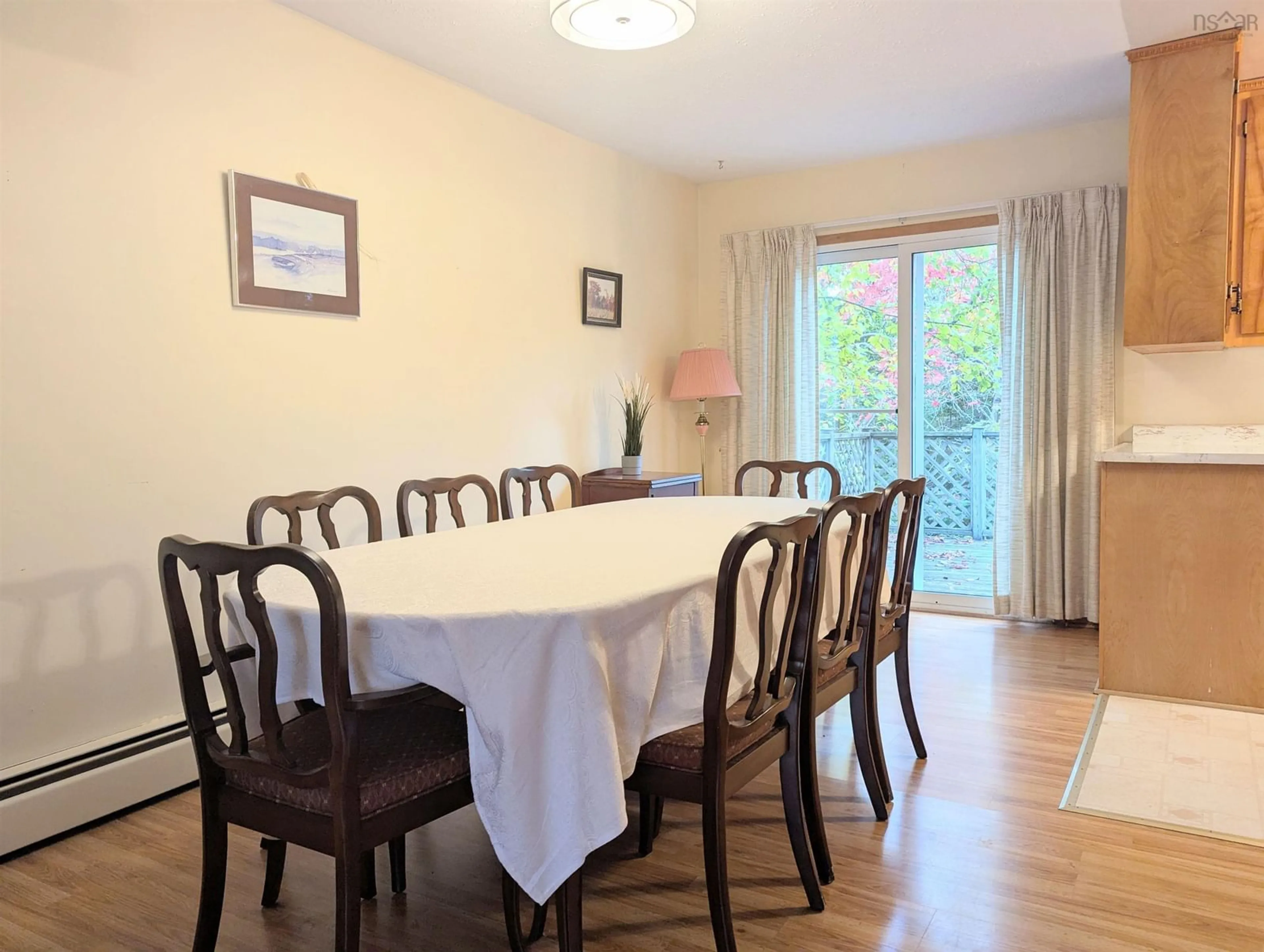 Dining room, wood/laminate floor for 984 Herring Cove Rd, Herring Cove Nova Scotia B3R 1Z6