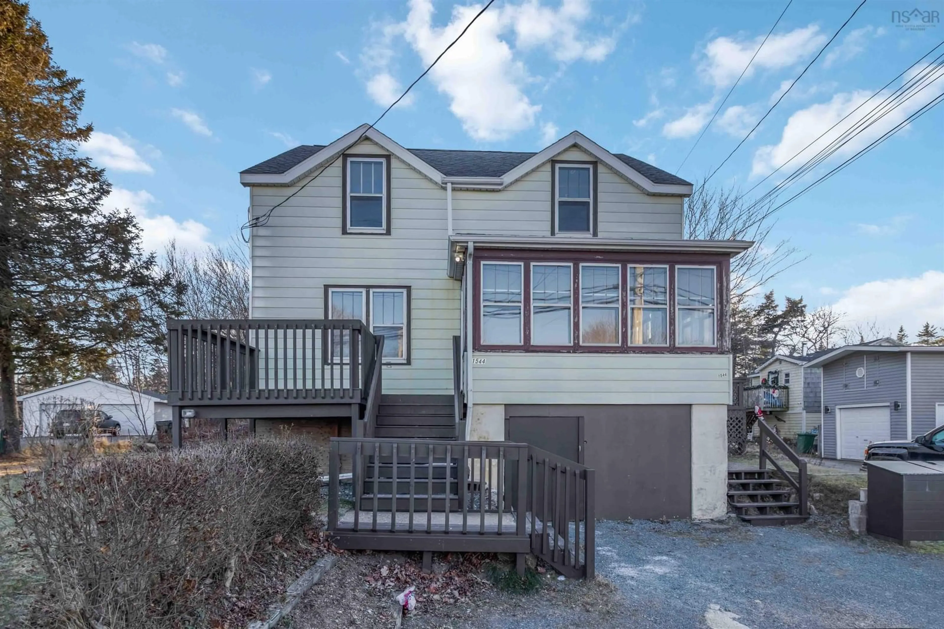 Home with vinyl exterior material, street for 1544 St Margarets Bay Rd, Lakeside Nova Scotia B3T 1A9