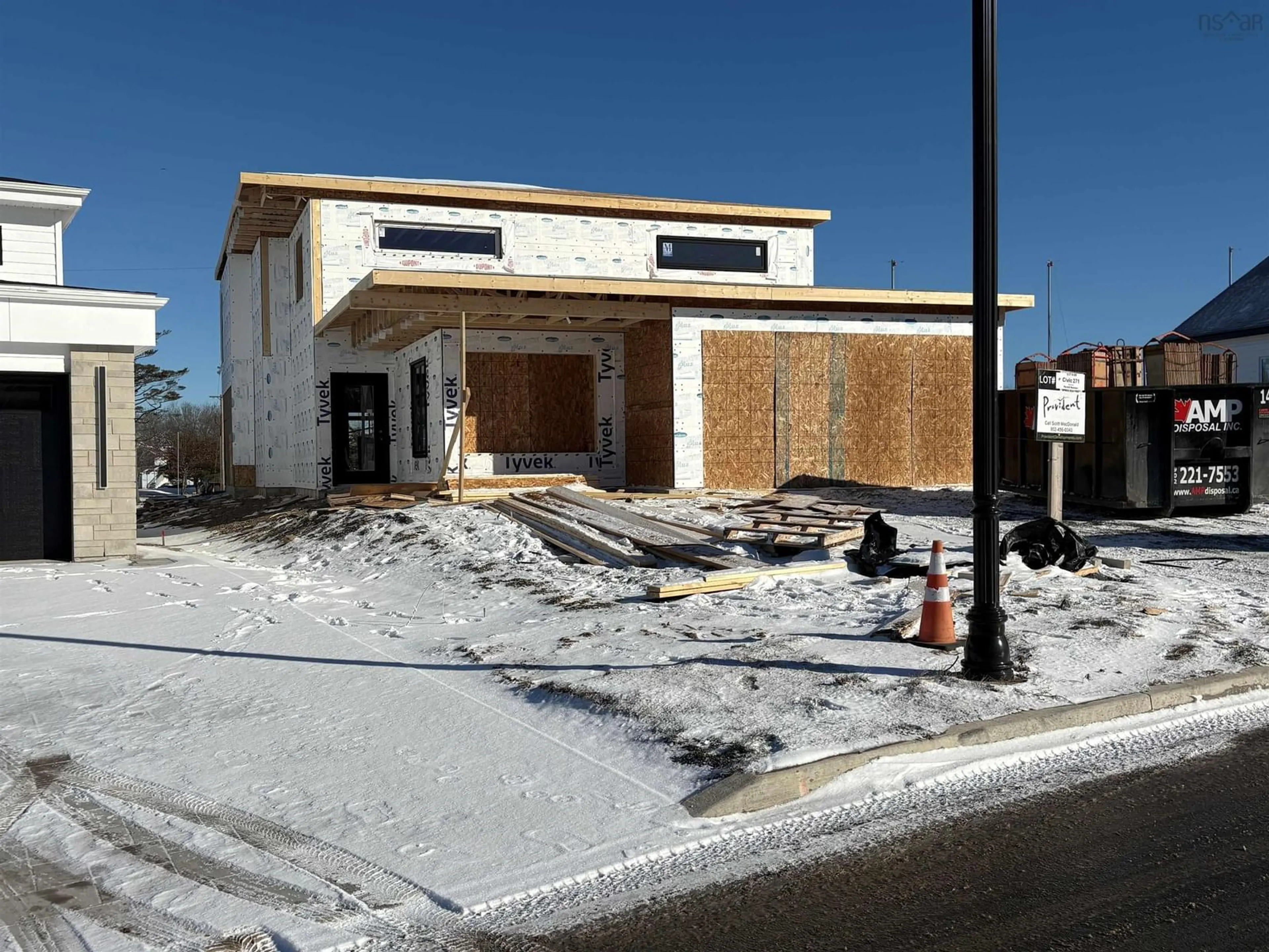 Home with brick exterior material, building for 271 Provence Way #Lot 838, Brunello Estates Nova Scotia B3T 0N8