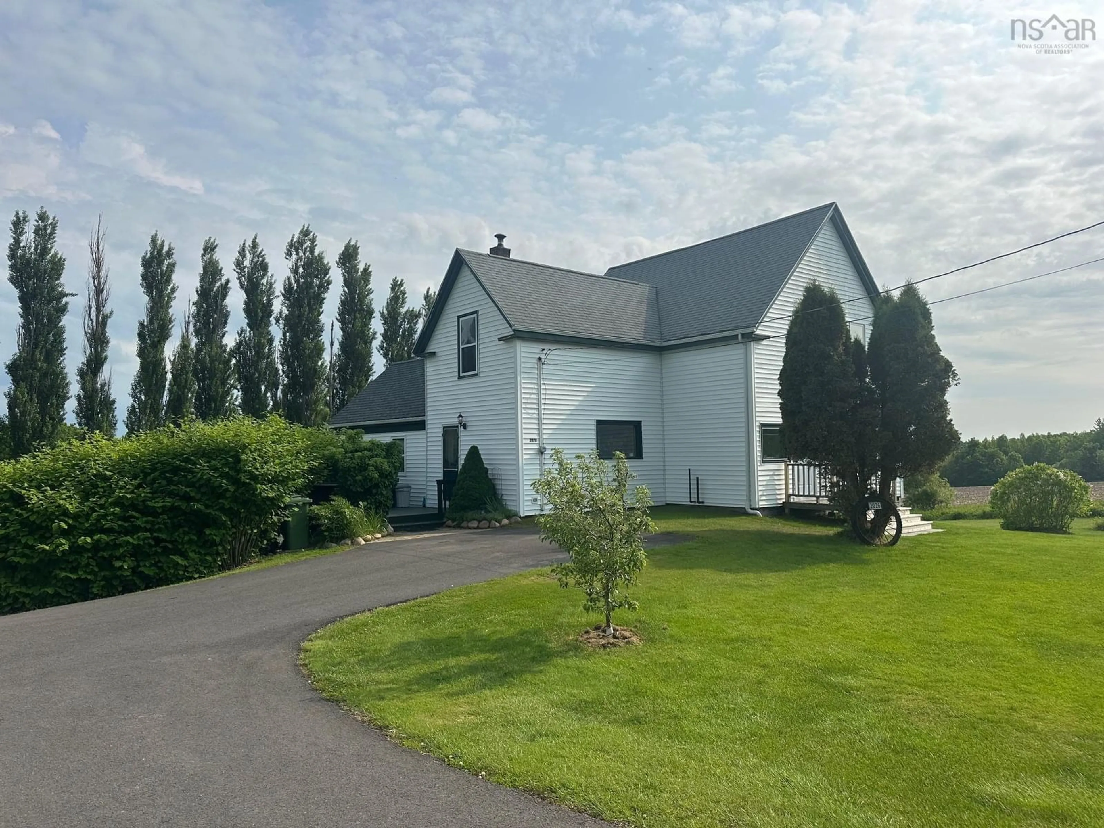 A pic from outside/outdoor area/front of a property/back of a property/a pic from drone, street for 2026 221 Hwy, Weltons Corner Nova Scotia B0P 1C0