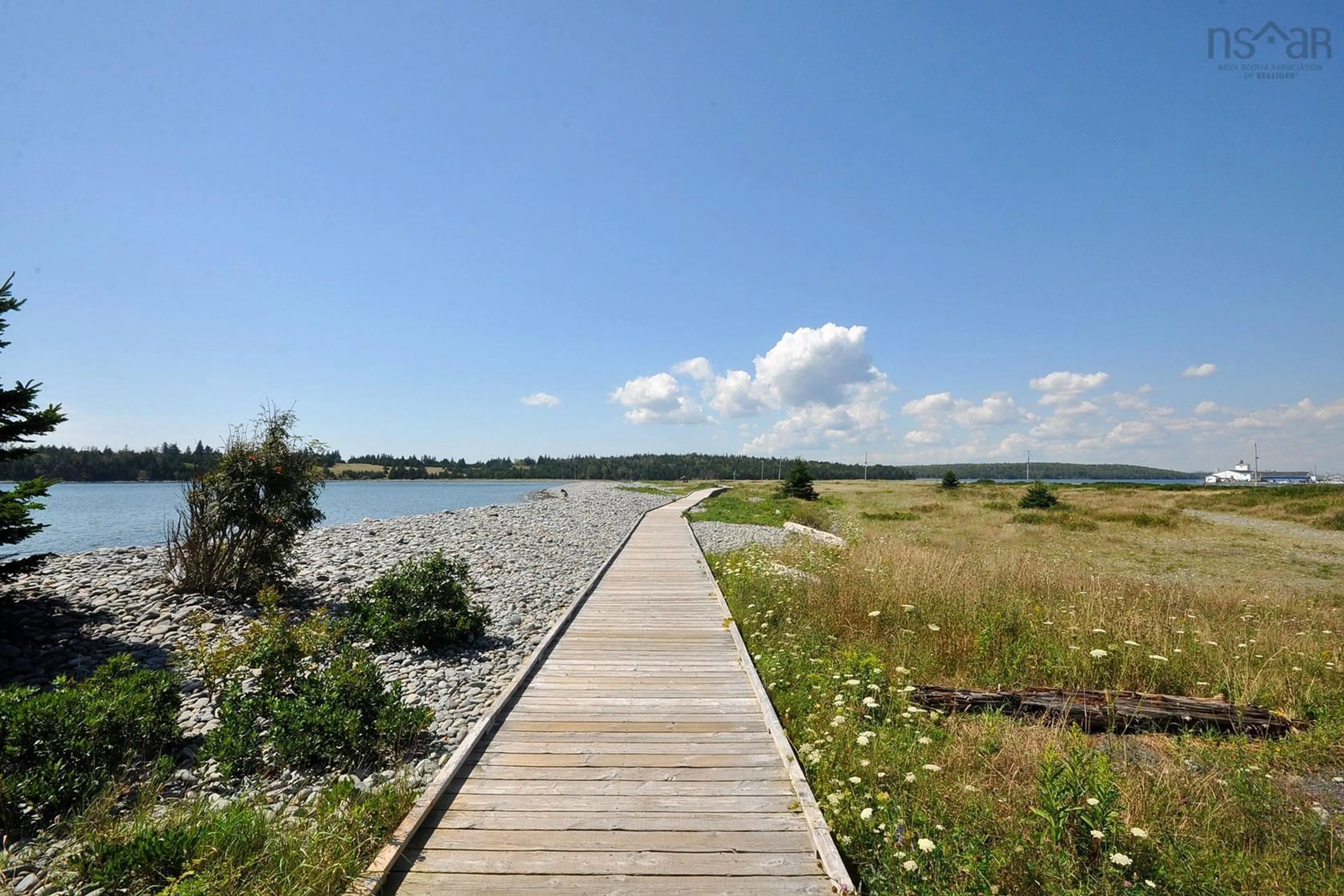 Patio, water/lake/river/ocean view for 202 Sailors Trail, Eastern Passage Nova Scotia B3G 0A3