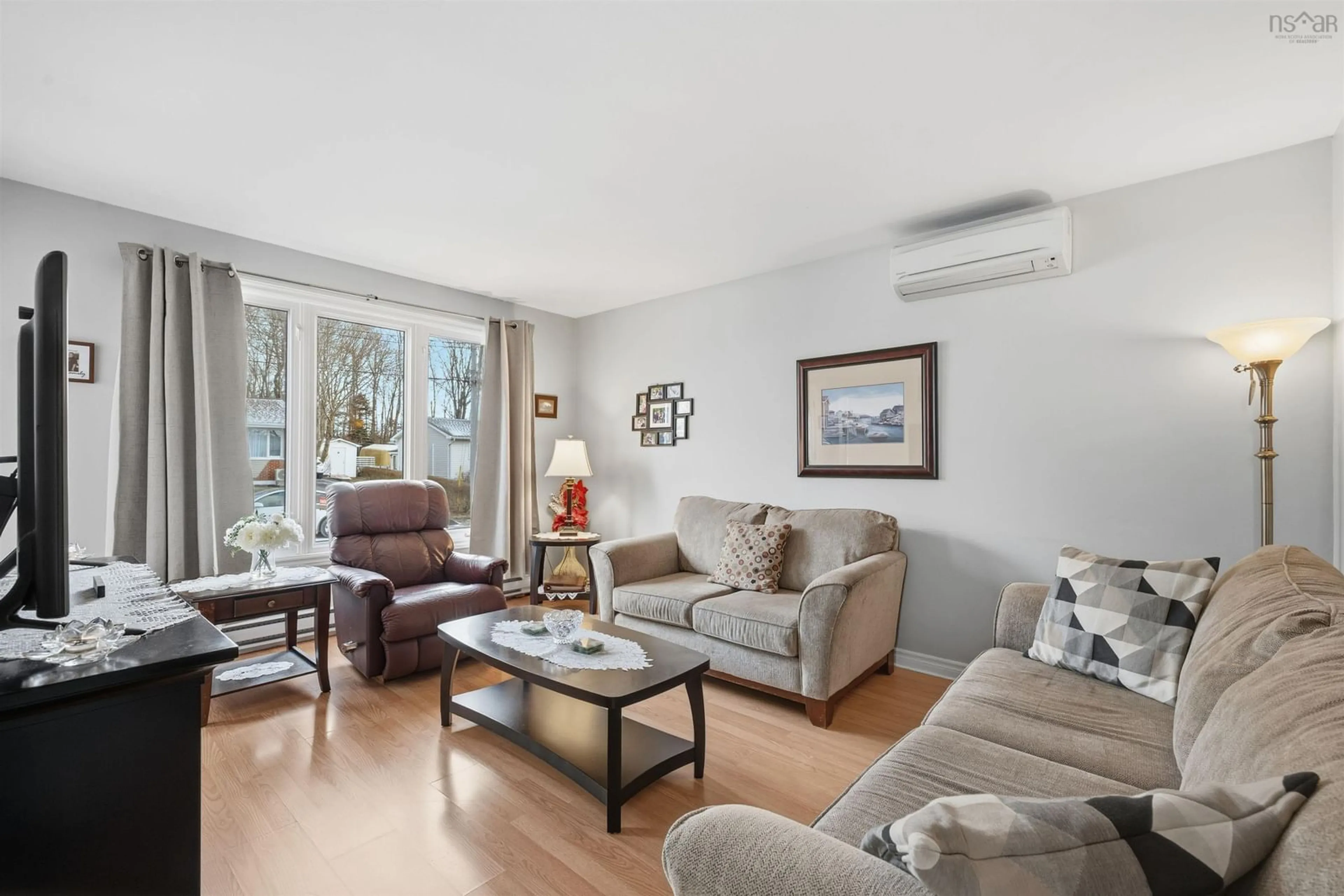 Living room with furniture, unknown for 54 Quaker Cres, Lower Sackville Nova Scotia B4C 2Z4