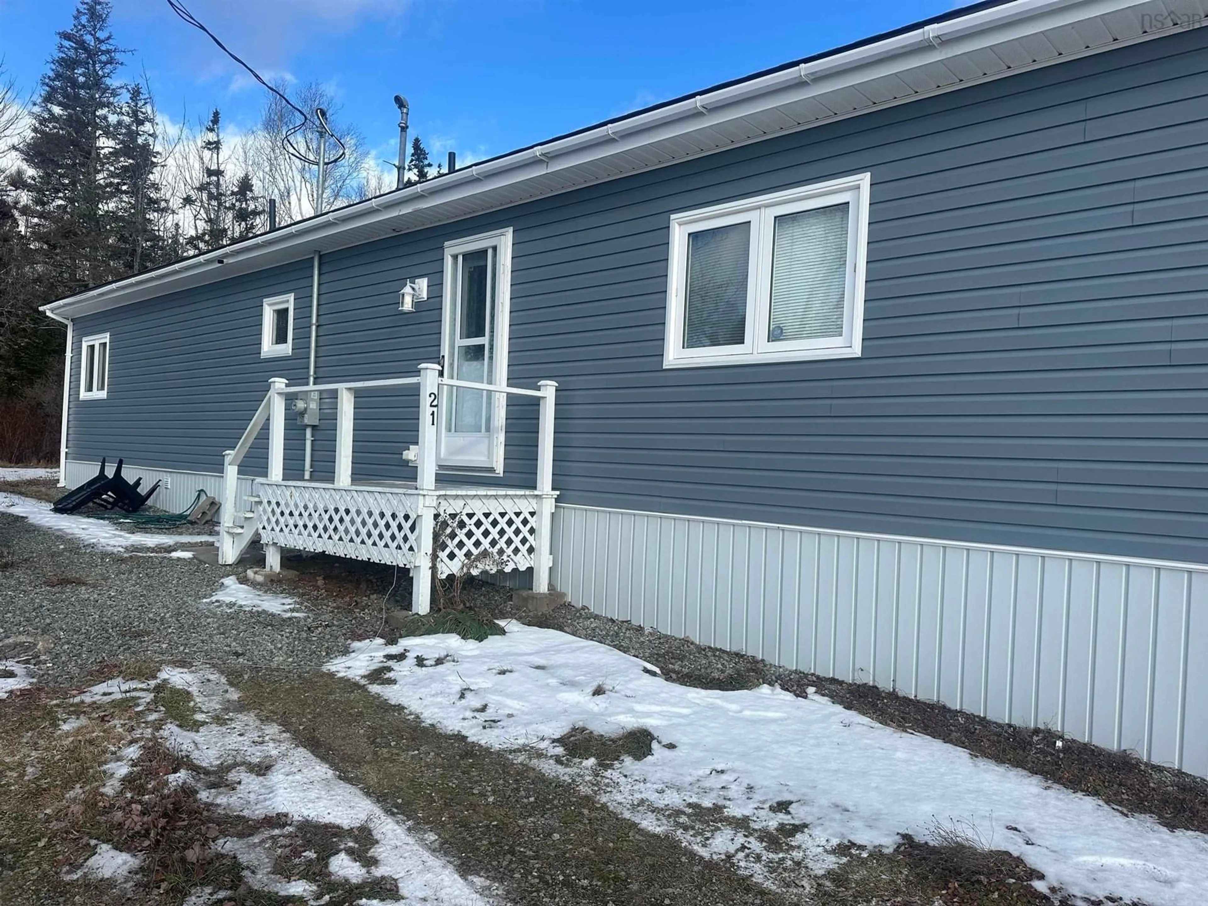 Home with vinyl exterior material, unknown for 21 Dougies Lane, Troy Nova Scotia B9A 0A8