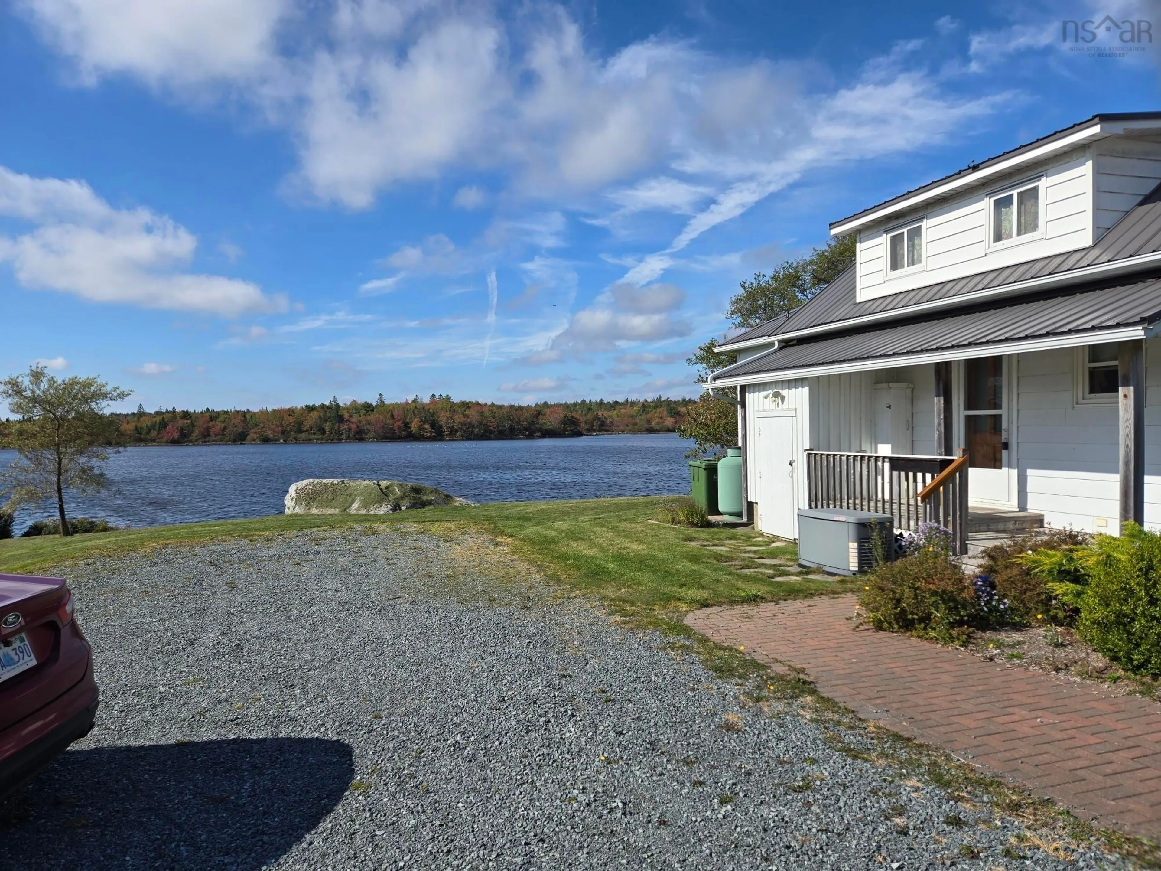 Patio, water/lake/river/ocean view for 2053 Eastern Shore Rd, West Berlin Nova Scotia B0J 1H0
