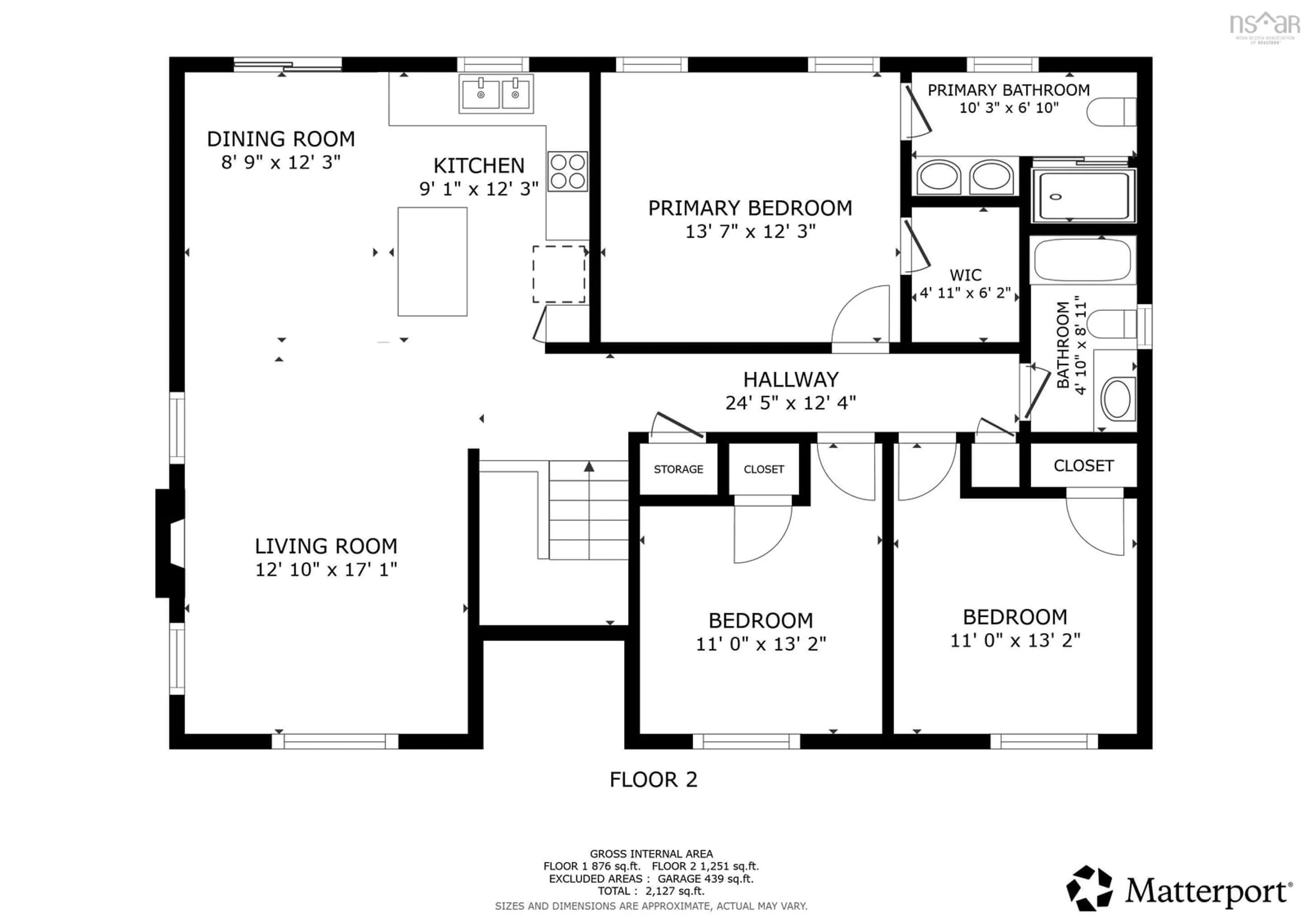 Floor plan for 20 Hamilton Dr, Middle Sackville Nova Scotia B4E 0S6