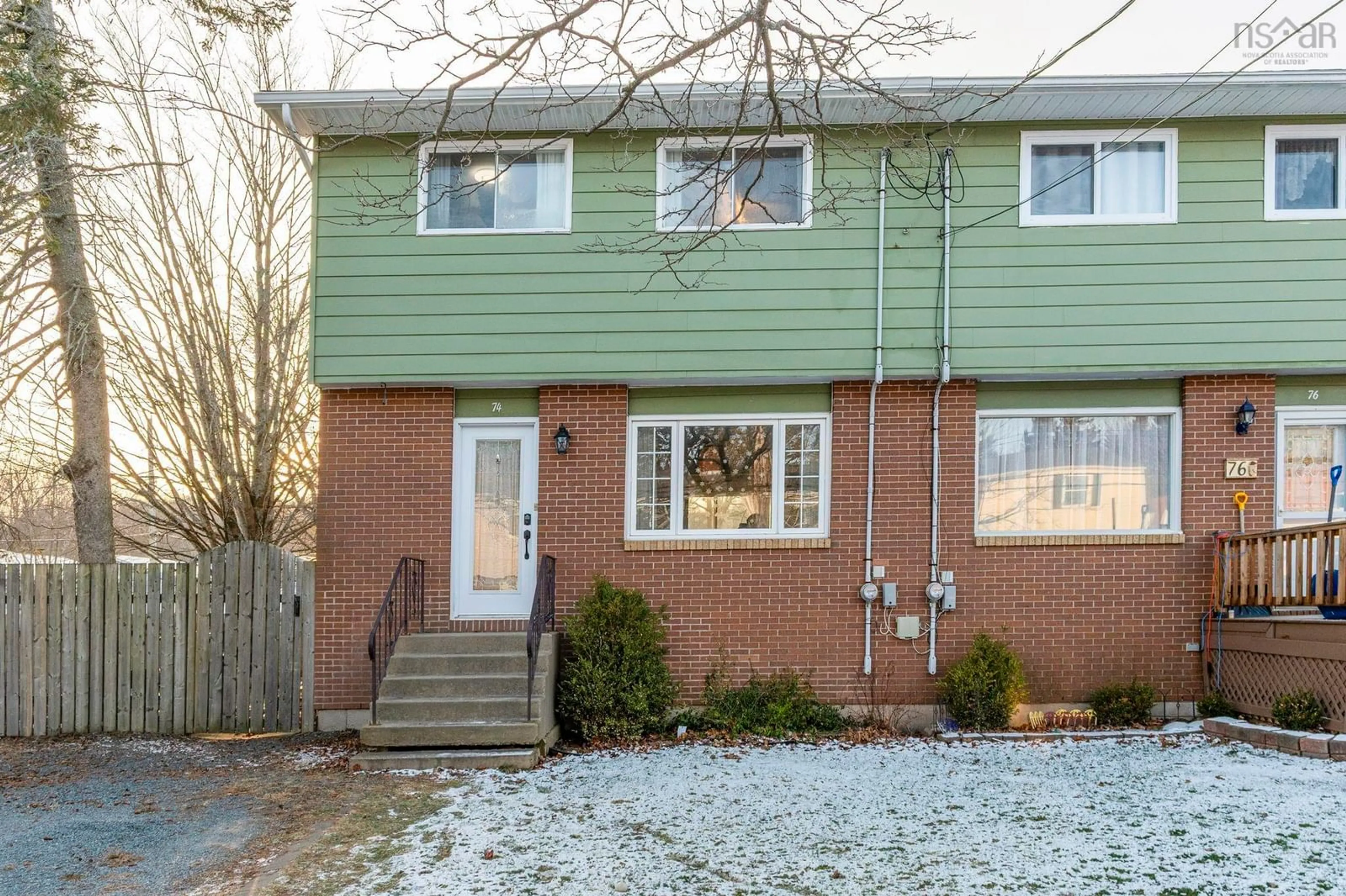 Home with brick exterior material, street for 74 Circassion Dr, Dartmouth Nova Scotia B2W 4N4