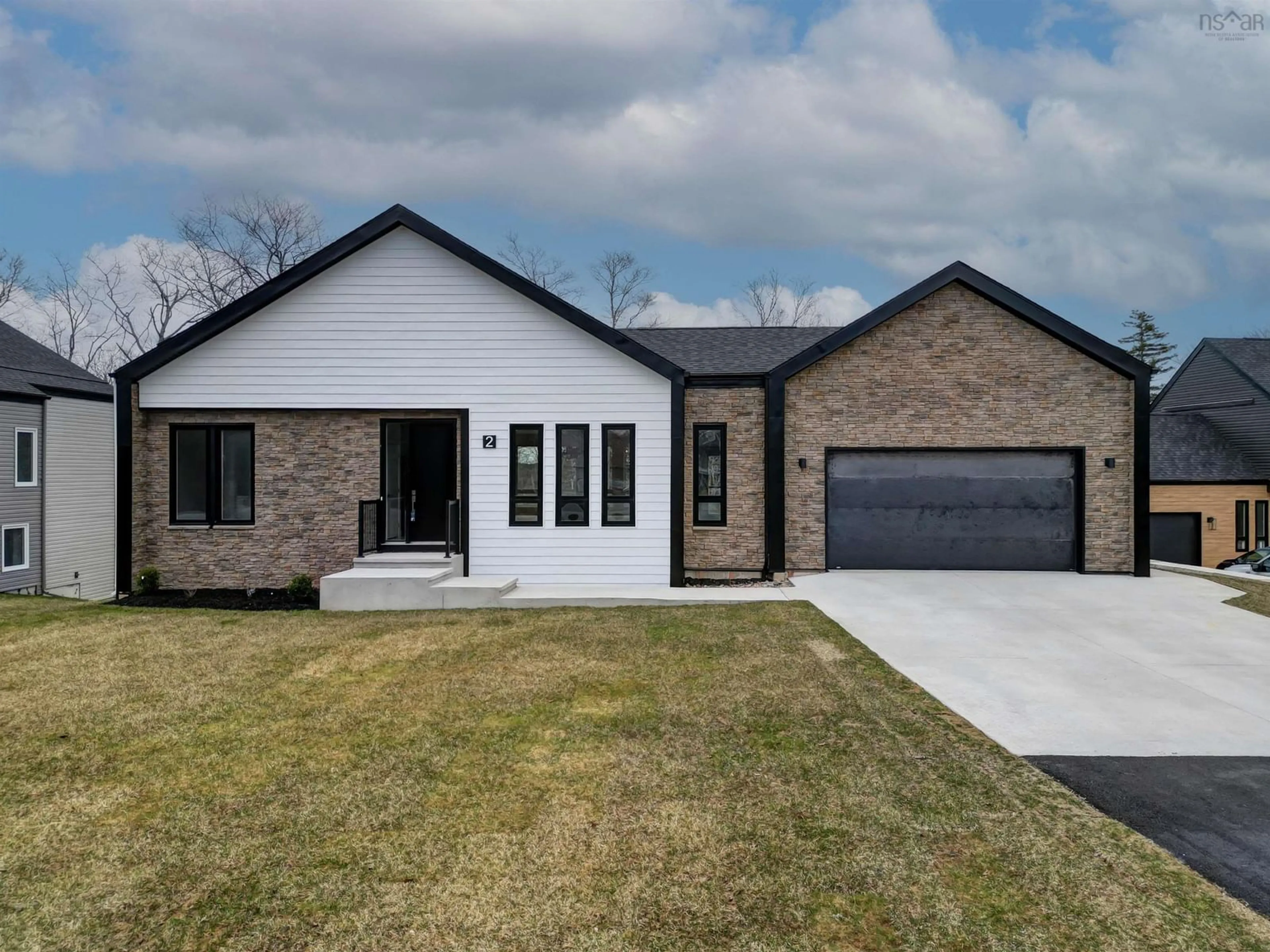 Home with brick exterior material, street for 2 Merion Crt, Hammonds Plains Nova Scotia B4B 2R1