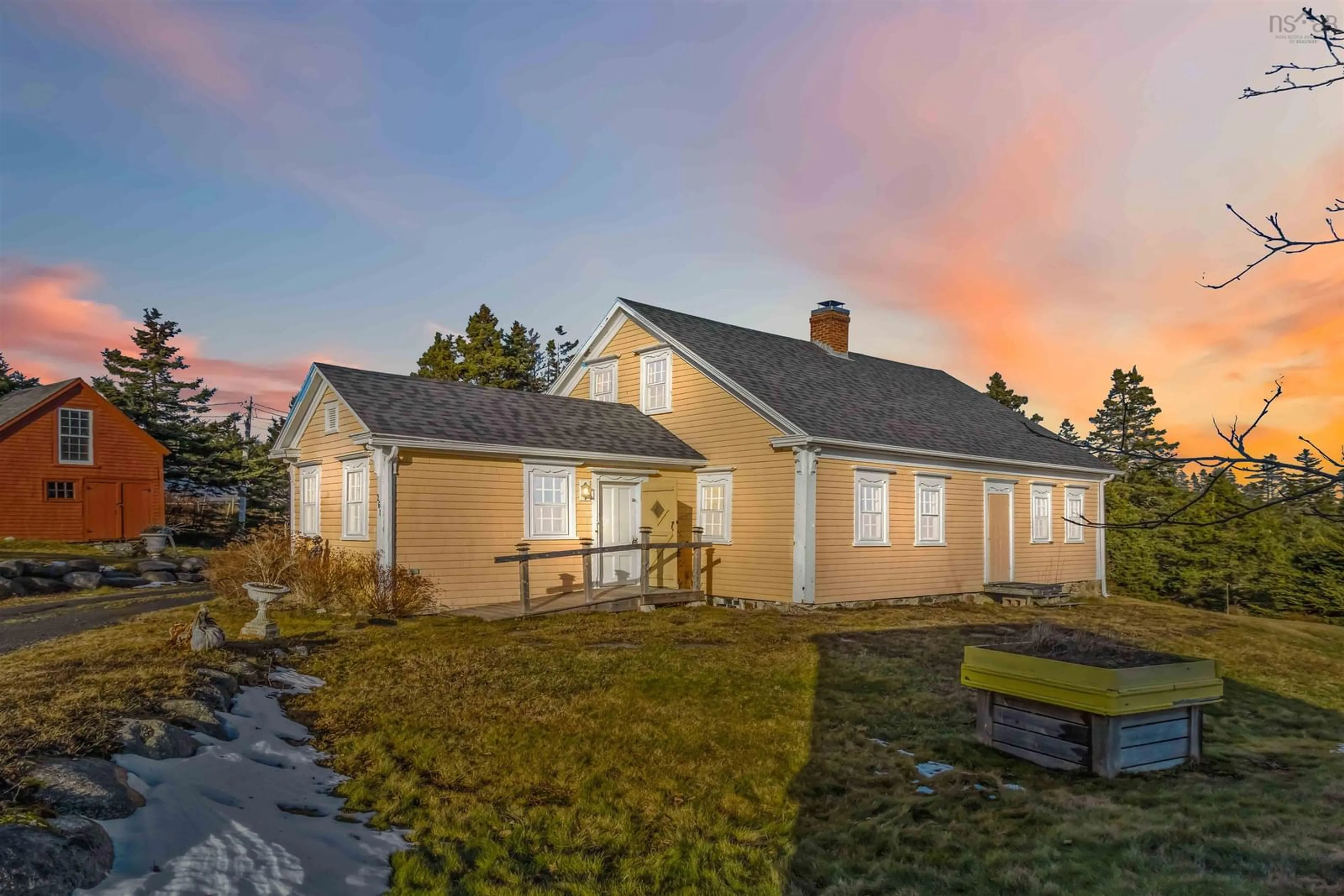 A pic from outside/outdoor area/front of a property/back of a property/a pic from drone, unknown for 261 Upper Kingsburg Rd, Upper Kingsburg Nova Scotia B0J 2X0