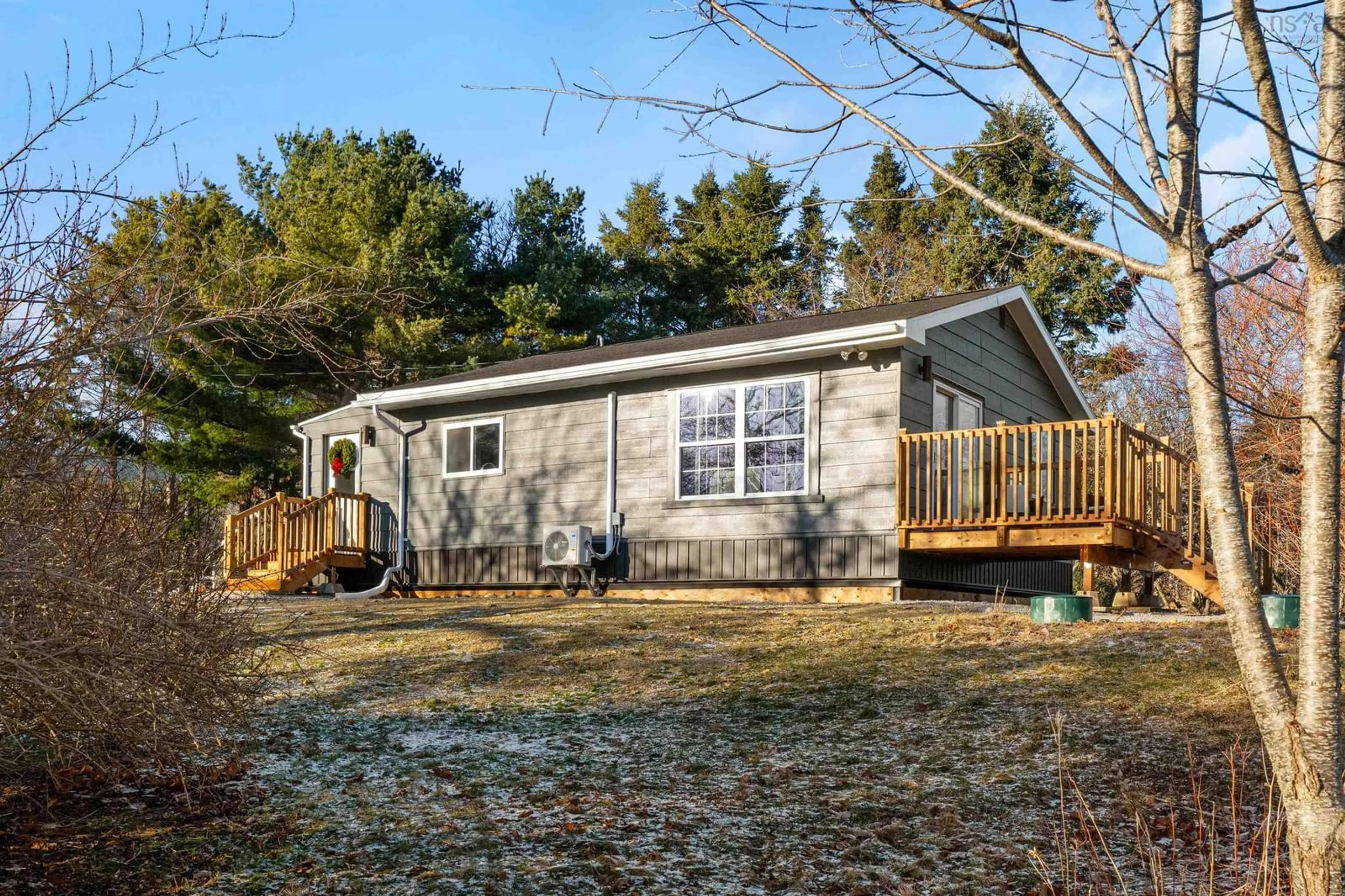 Home with vinyl exterior material, water/lake/river/ocean view for 121 Barkhouse Rd, Martins Point Nova Scotia B0J 2E0